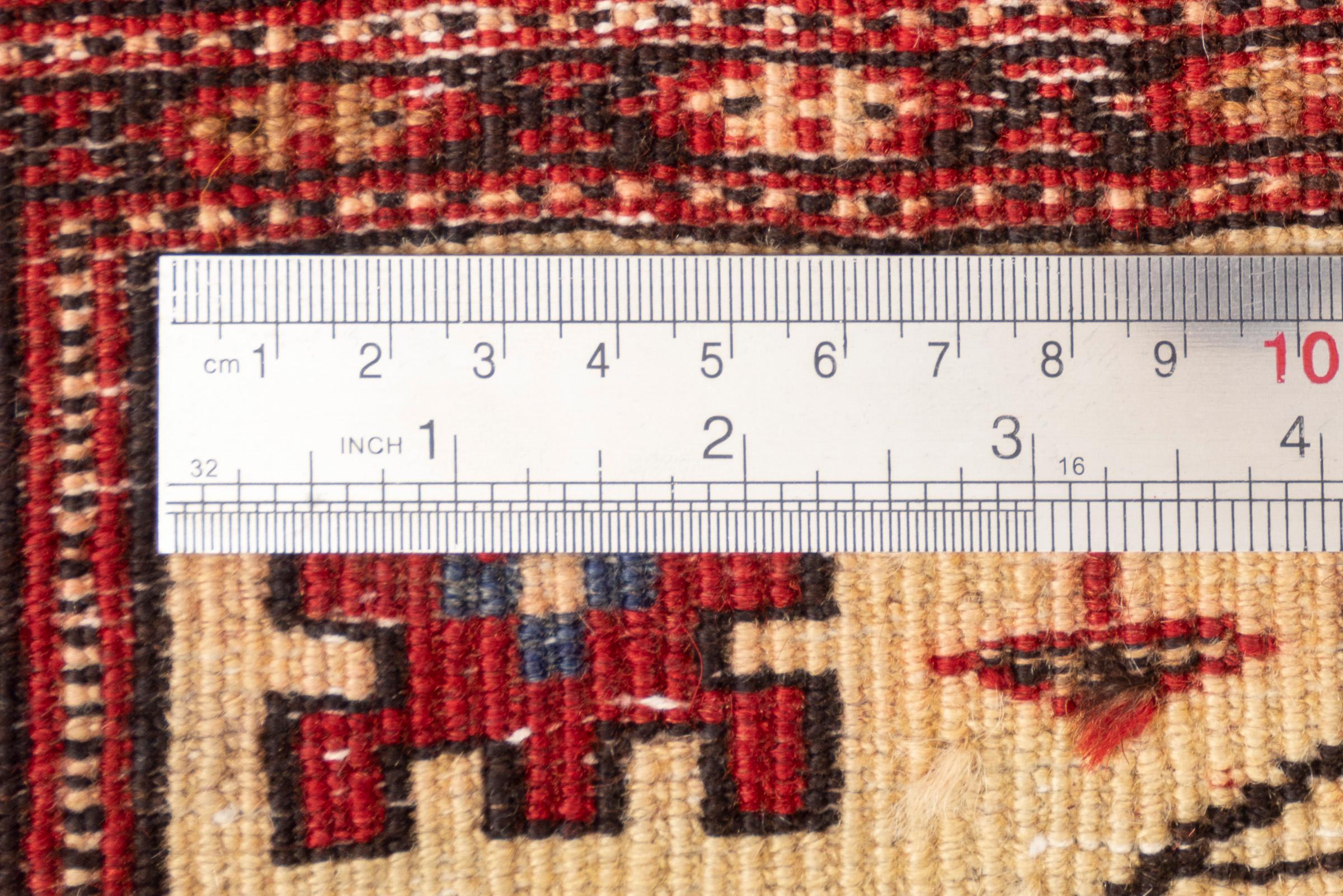 Antique Fine Torkaman Persian Poshti Rug