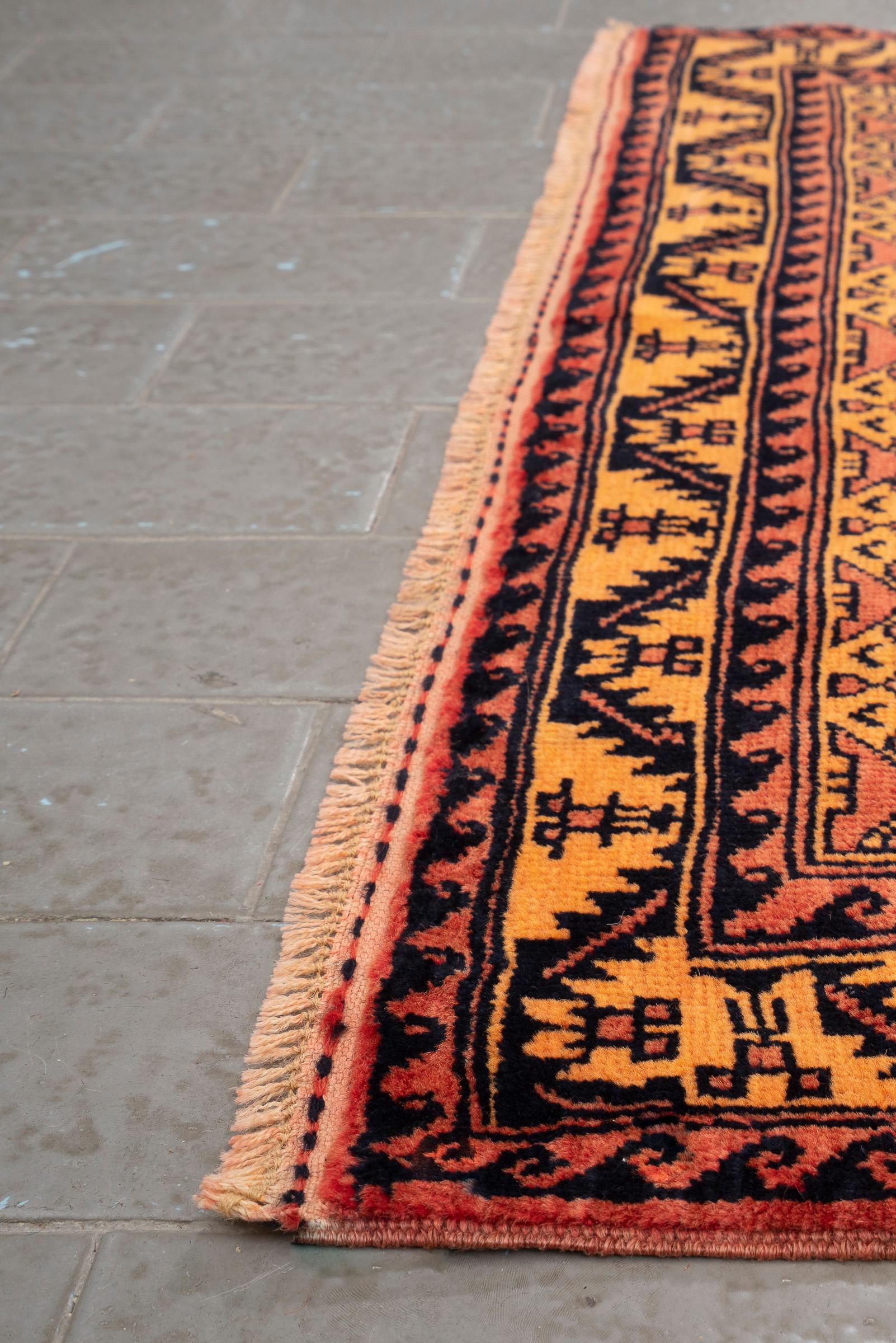 Antique Baluch Prayer Matt Persian Rug