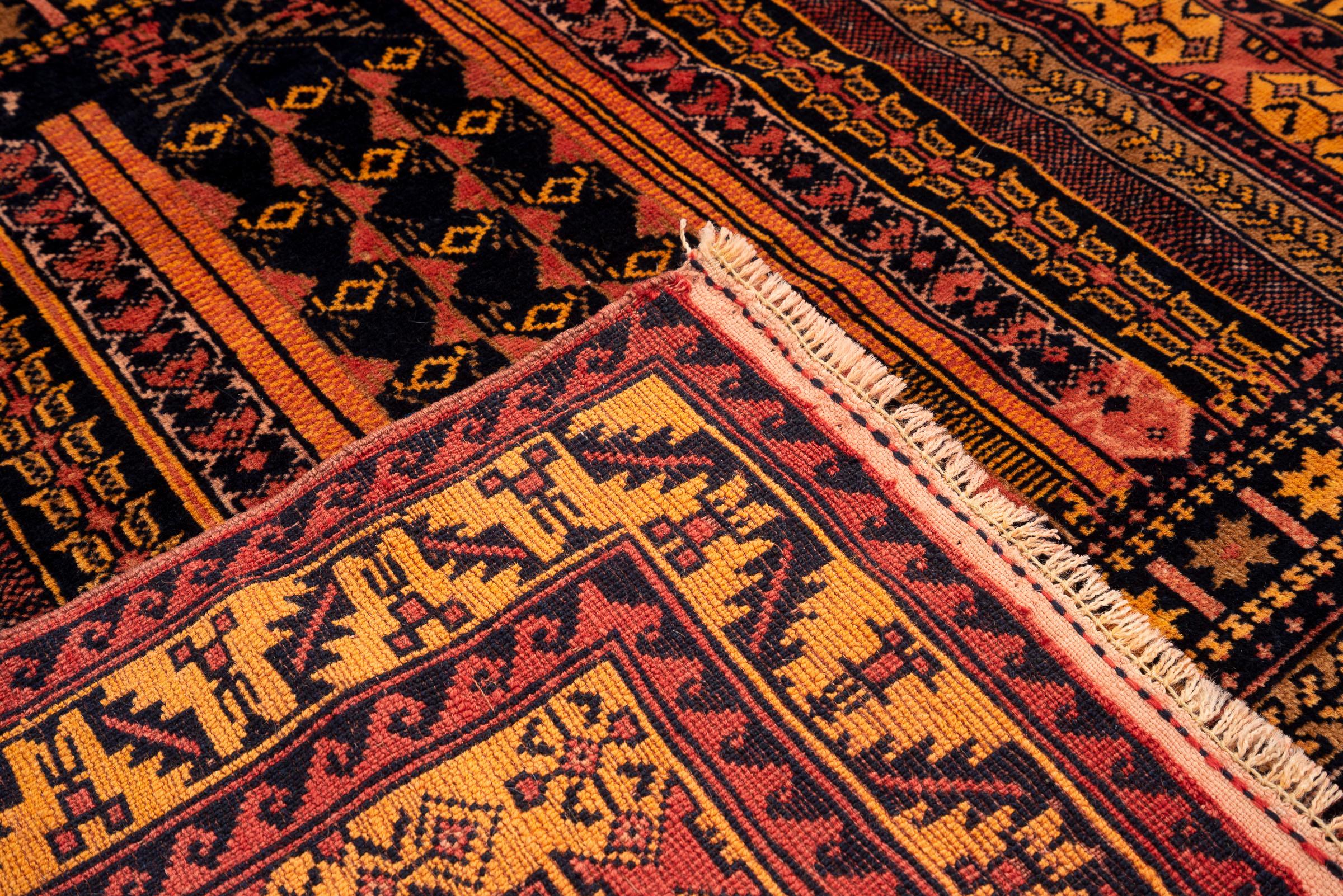 Antique Baluch Prayer Matt Persian Rug