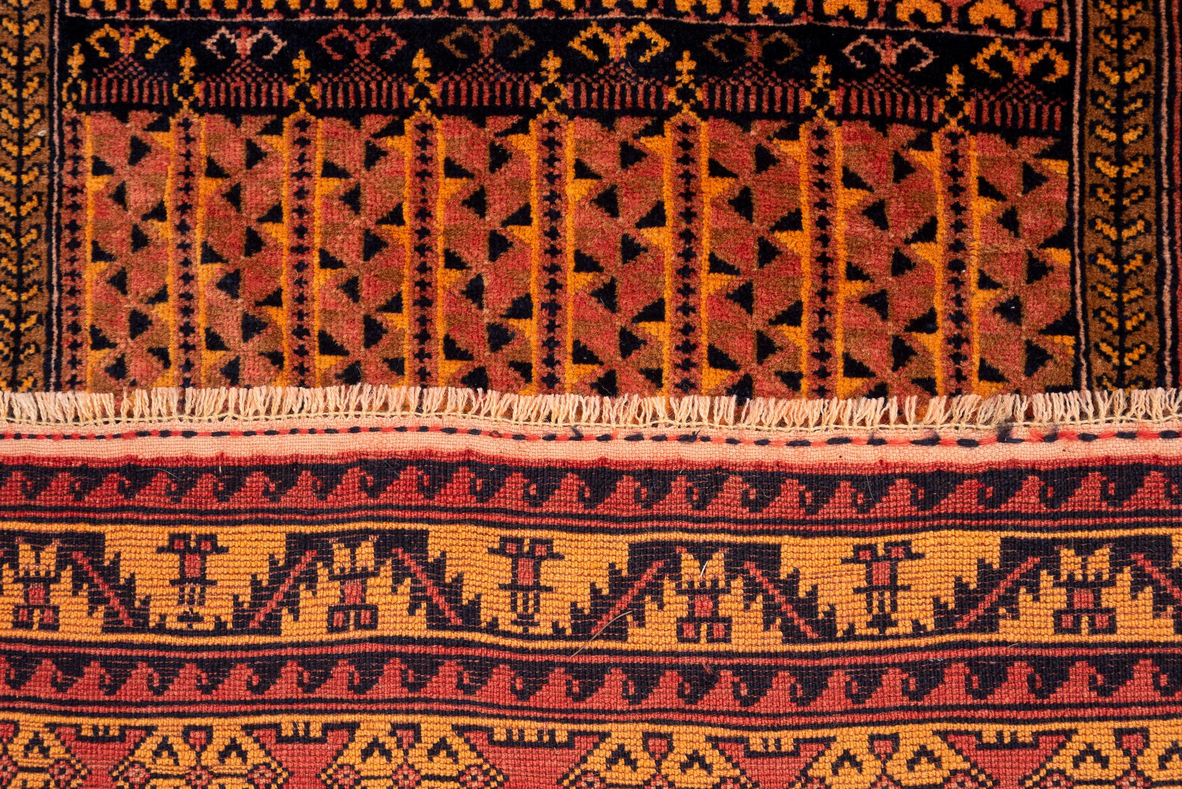 Antique Baluch Prayer Matt Persian Rug