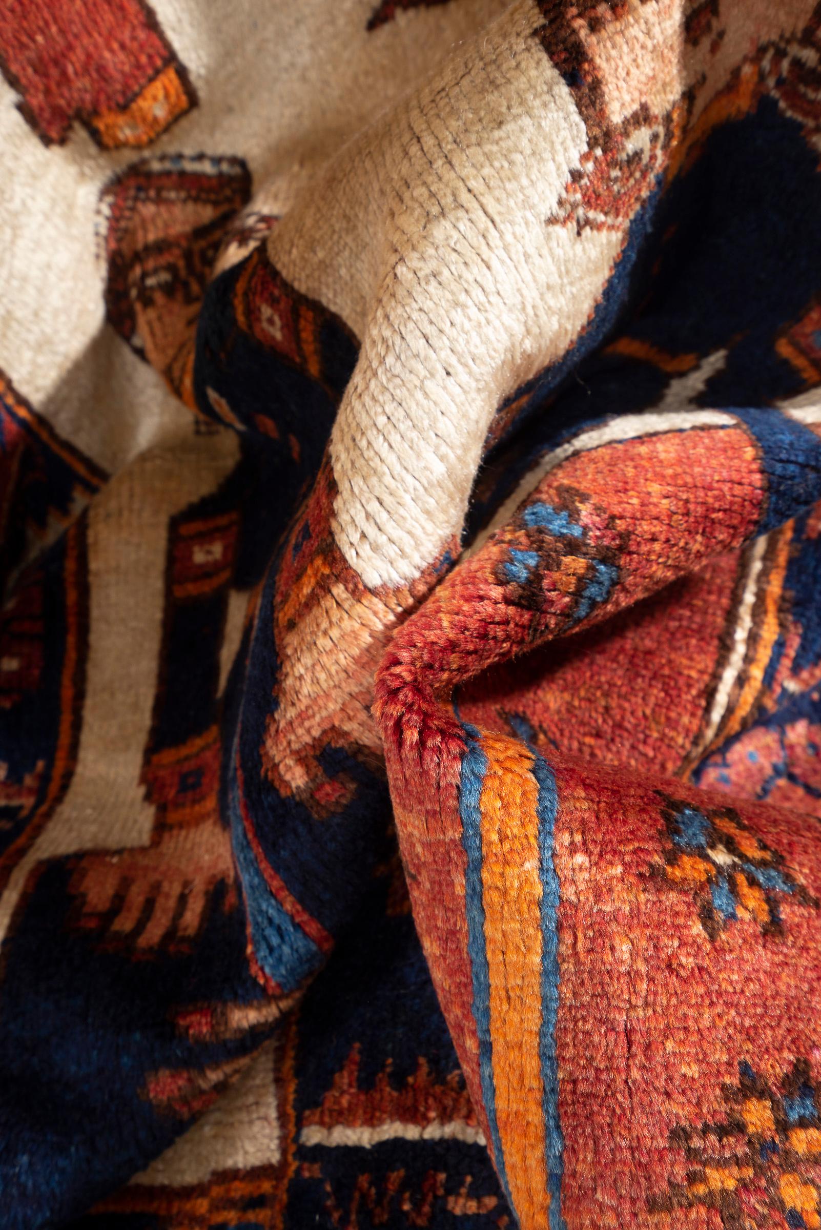 Antique Malayer Hooshang Shah Persian Rug