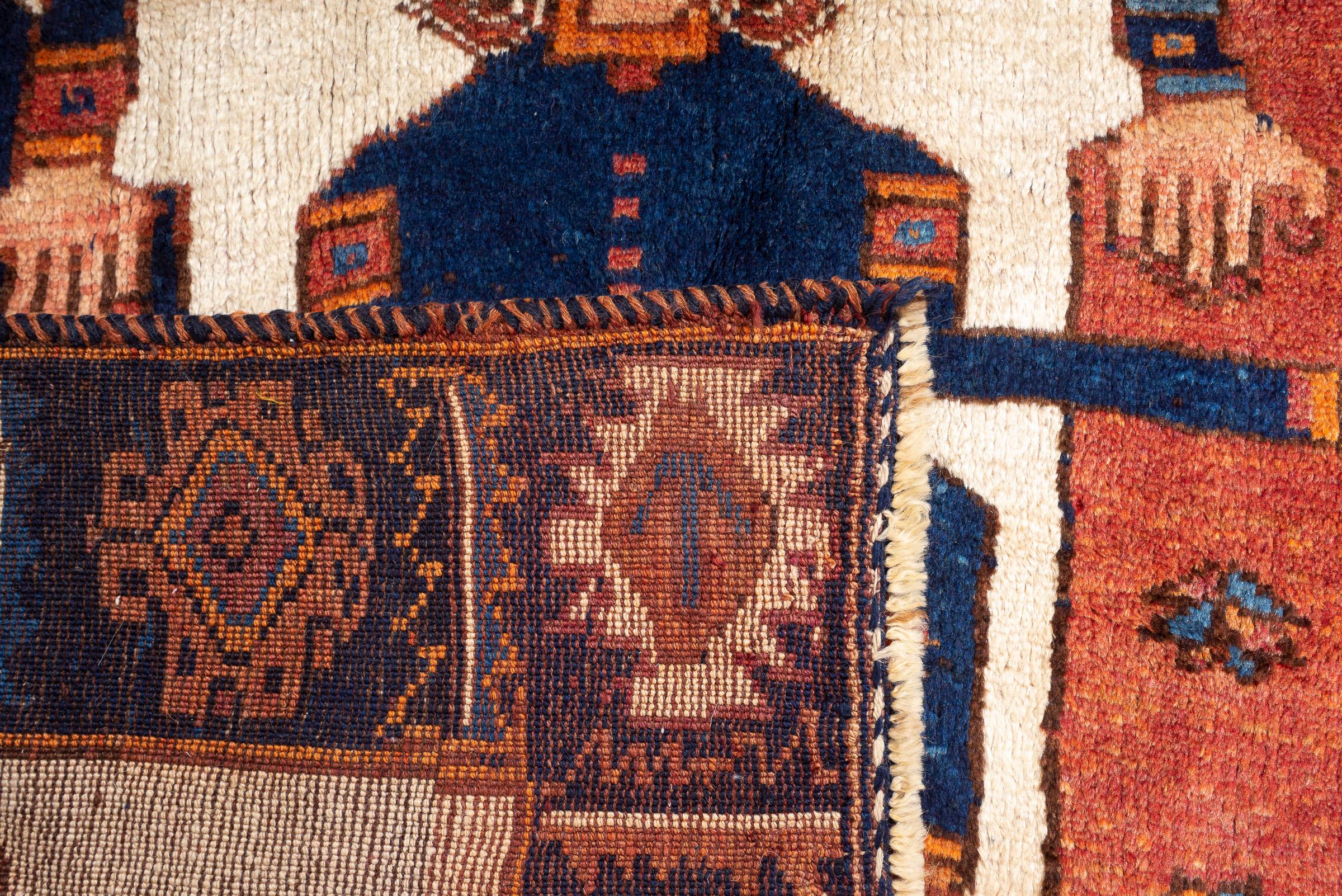 Antique Malayer Hooshang Shah Persian Rug