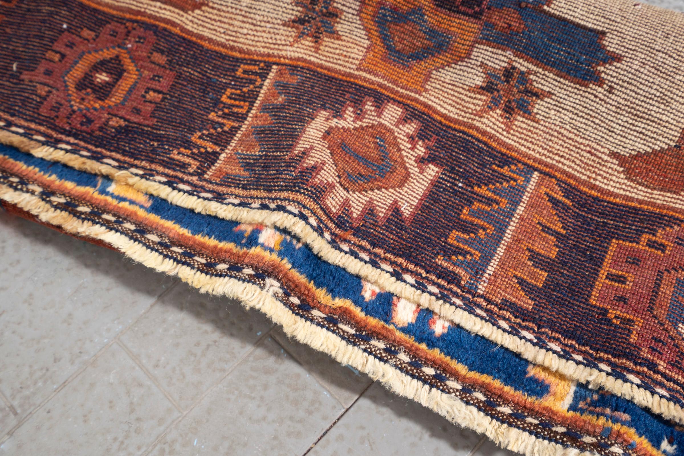 Antique Malayer Hooshang Shah Persian Rug
