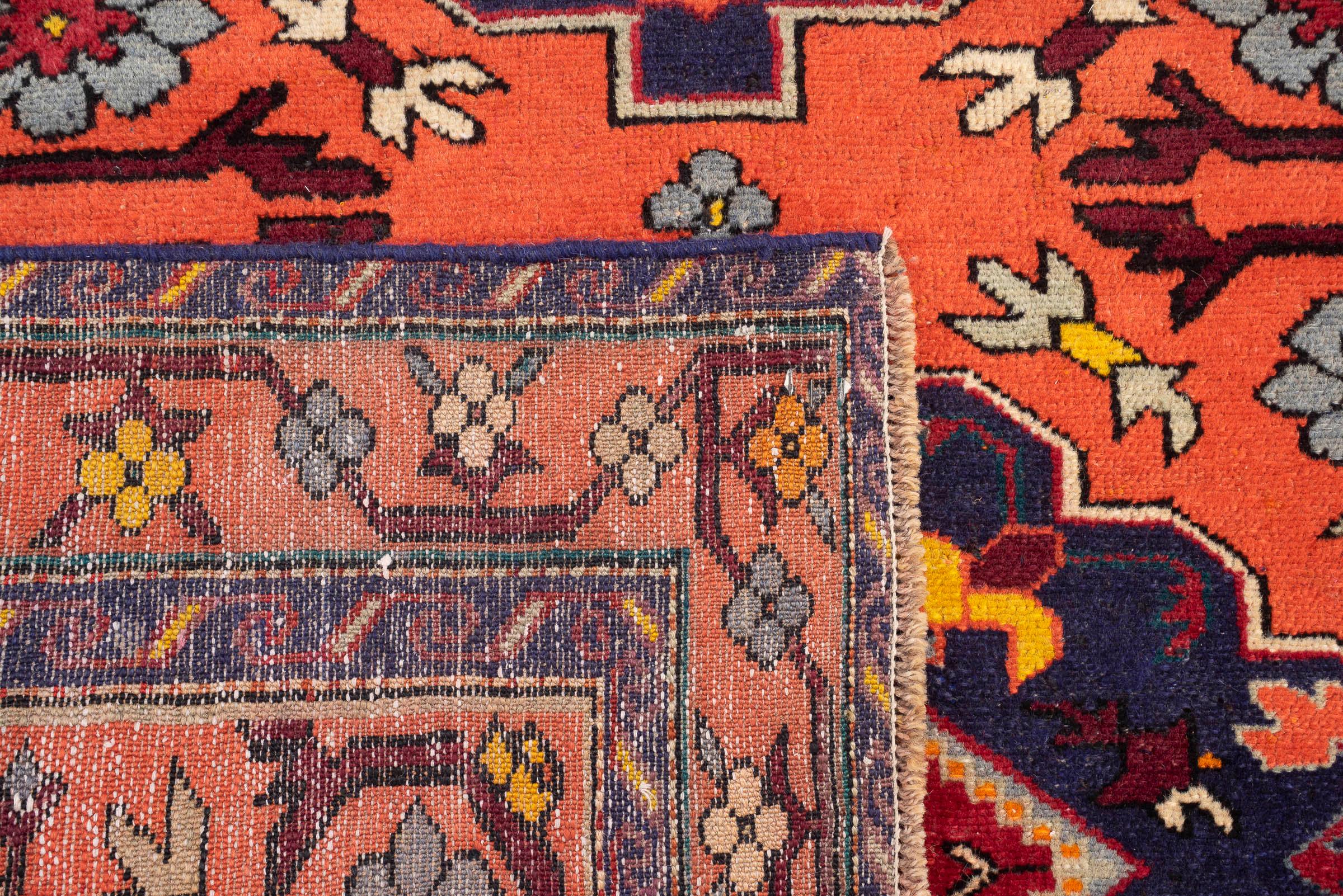 Azarbaijan Caucasian Kazak Triple Toranj