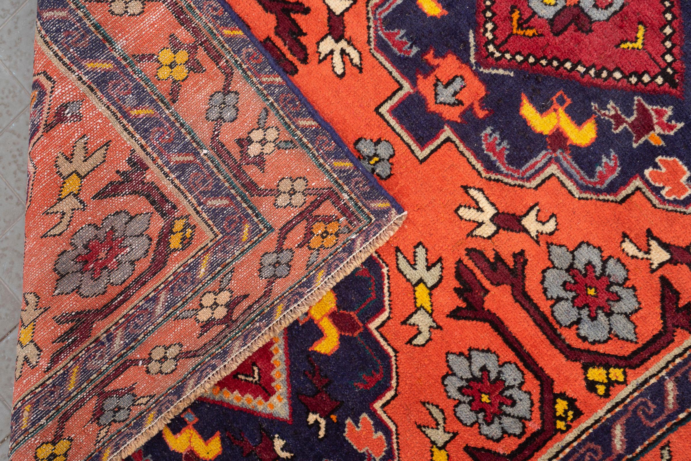 Azarbaijan Caucasian Kazak Triple Toranj
