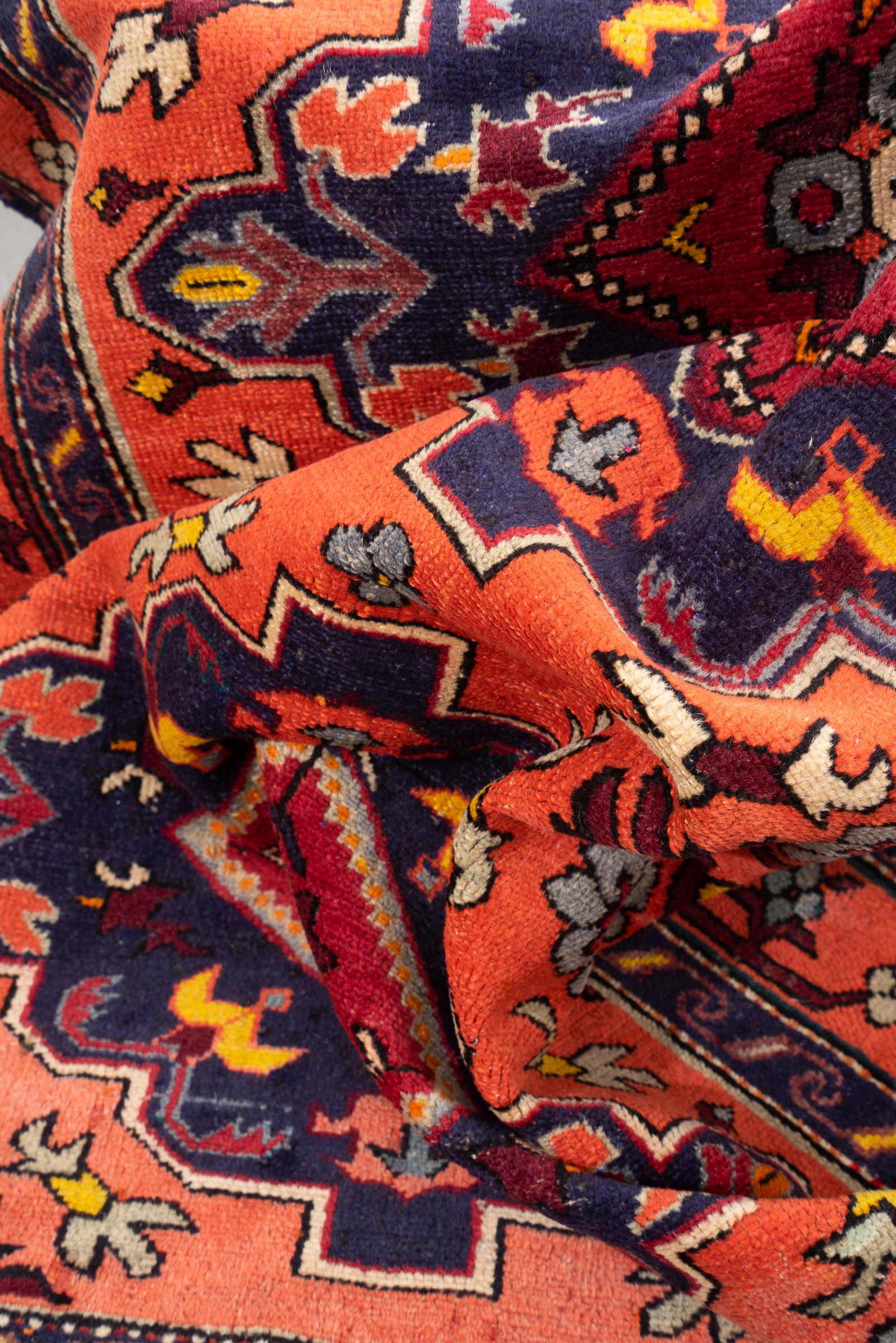 Azarbaijan Caucasian Kazak Triple Toranj