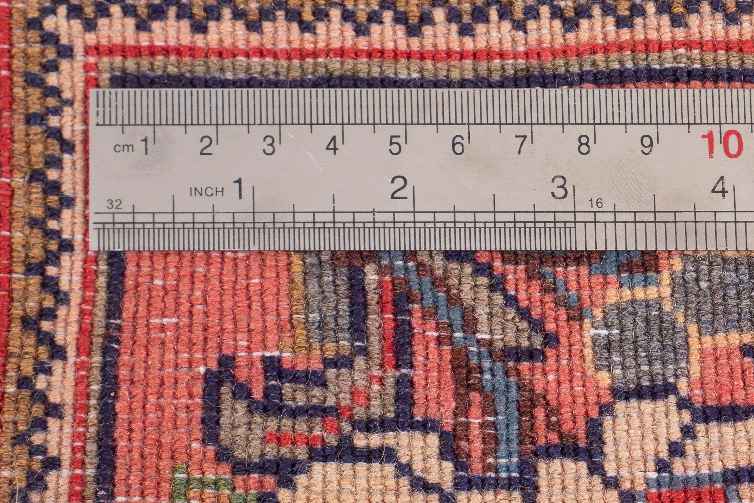Vintage Sarouk American Flower Persian Rug
