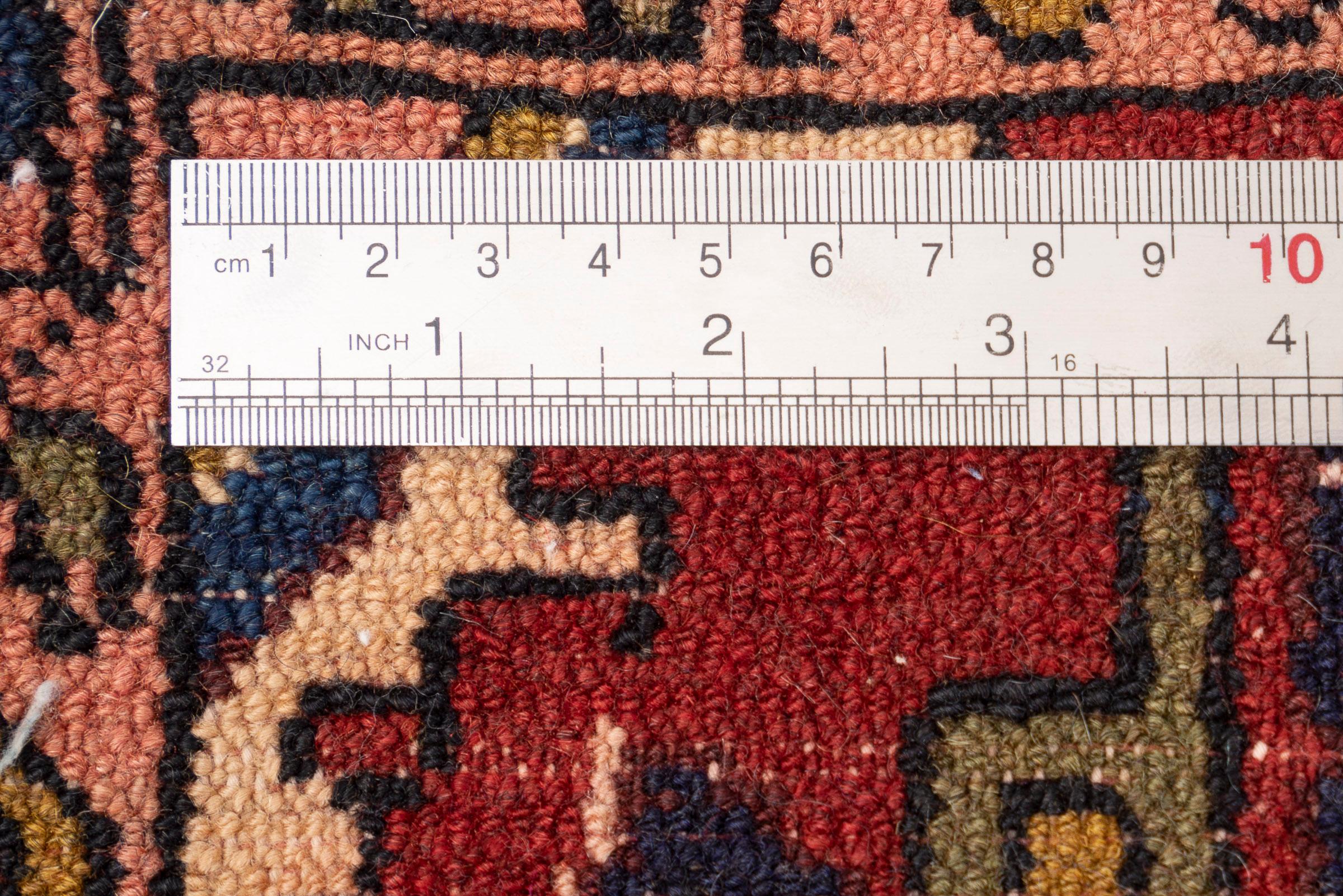 Vintage Nahavand Gol Heydar Persian Rug
