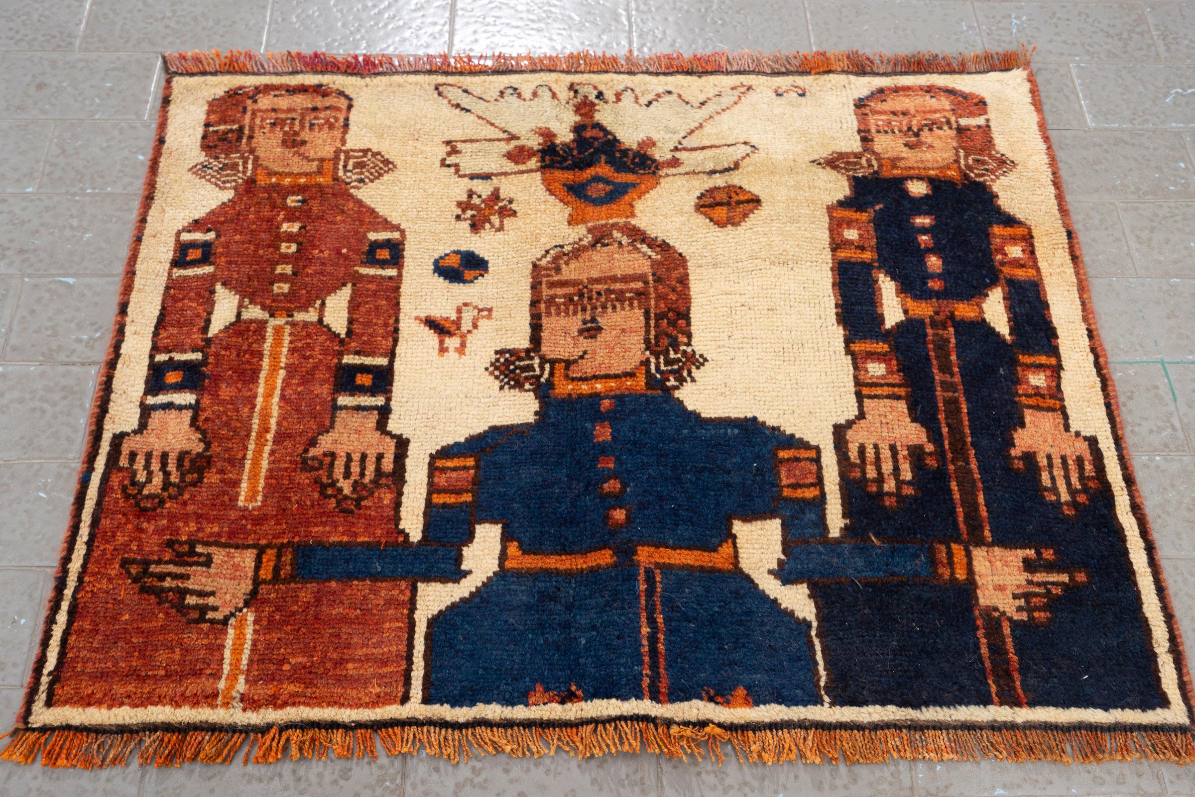 Antique Malayer Hooshang Shah Persian Rug