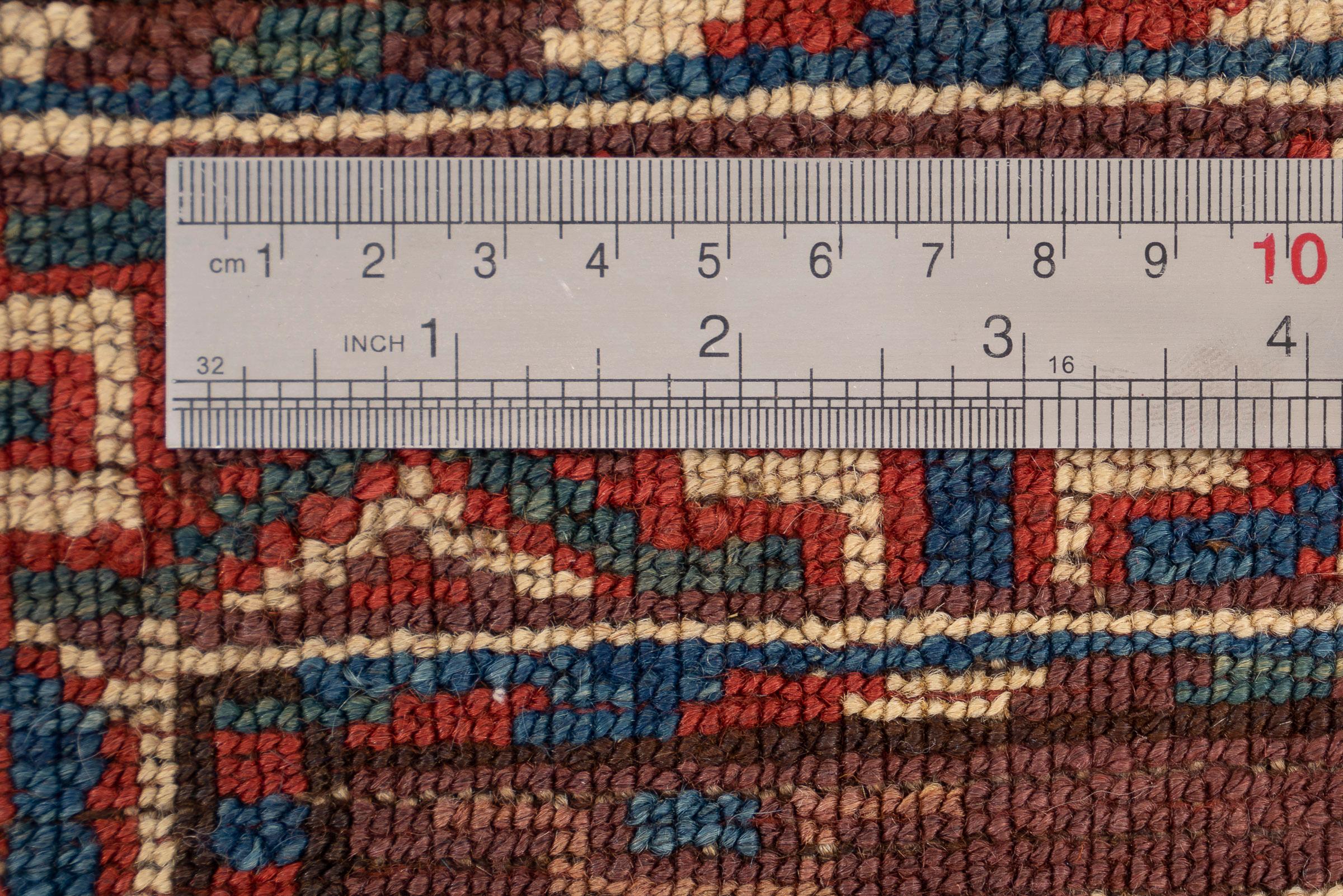 Antique Torkaman 4 Qabi (Frames) Persian Rug