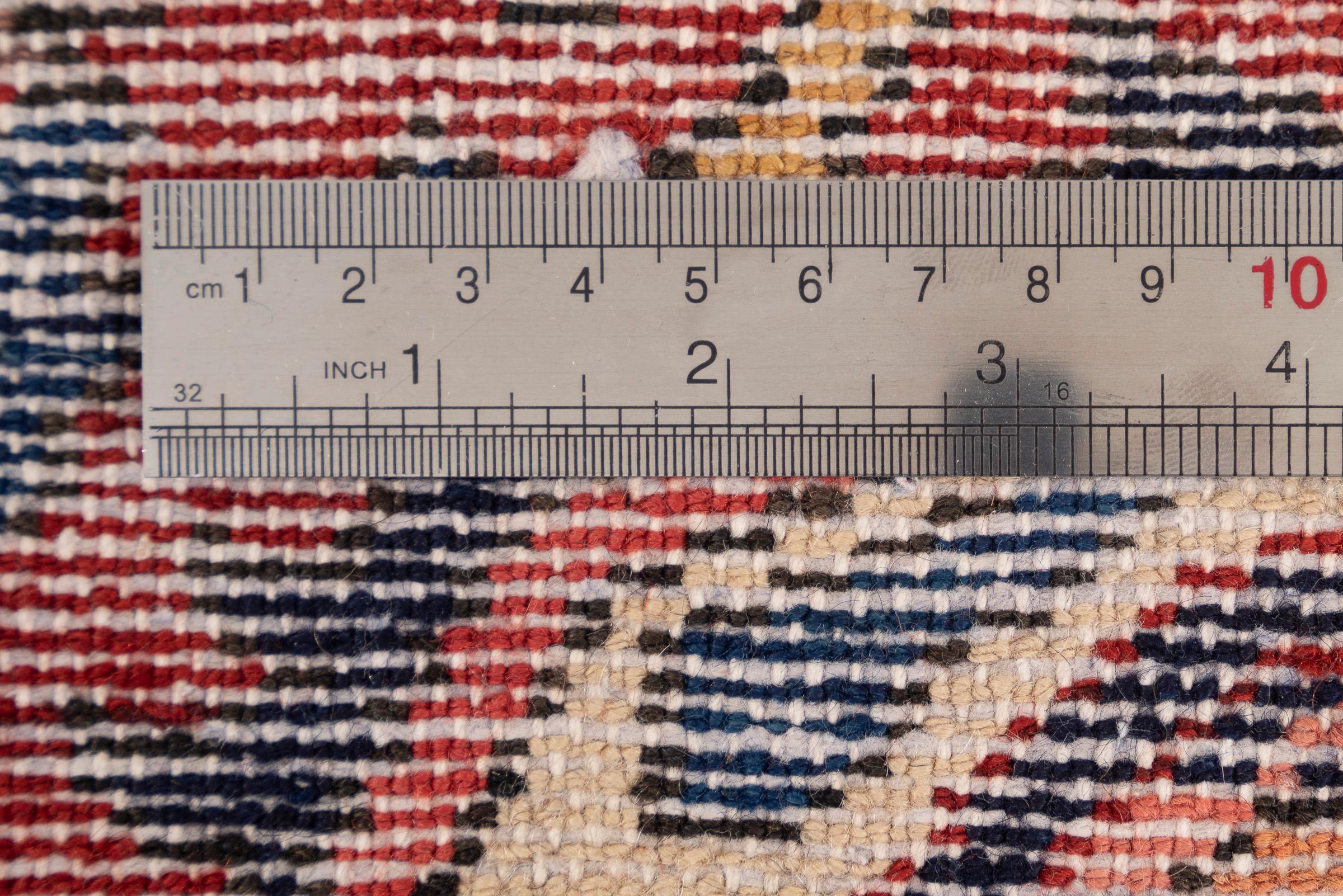 Antique Circular Bakhtiari Persian Rug