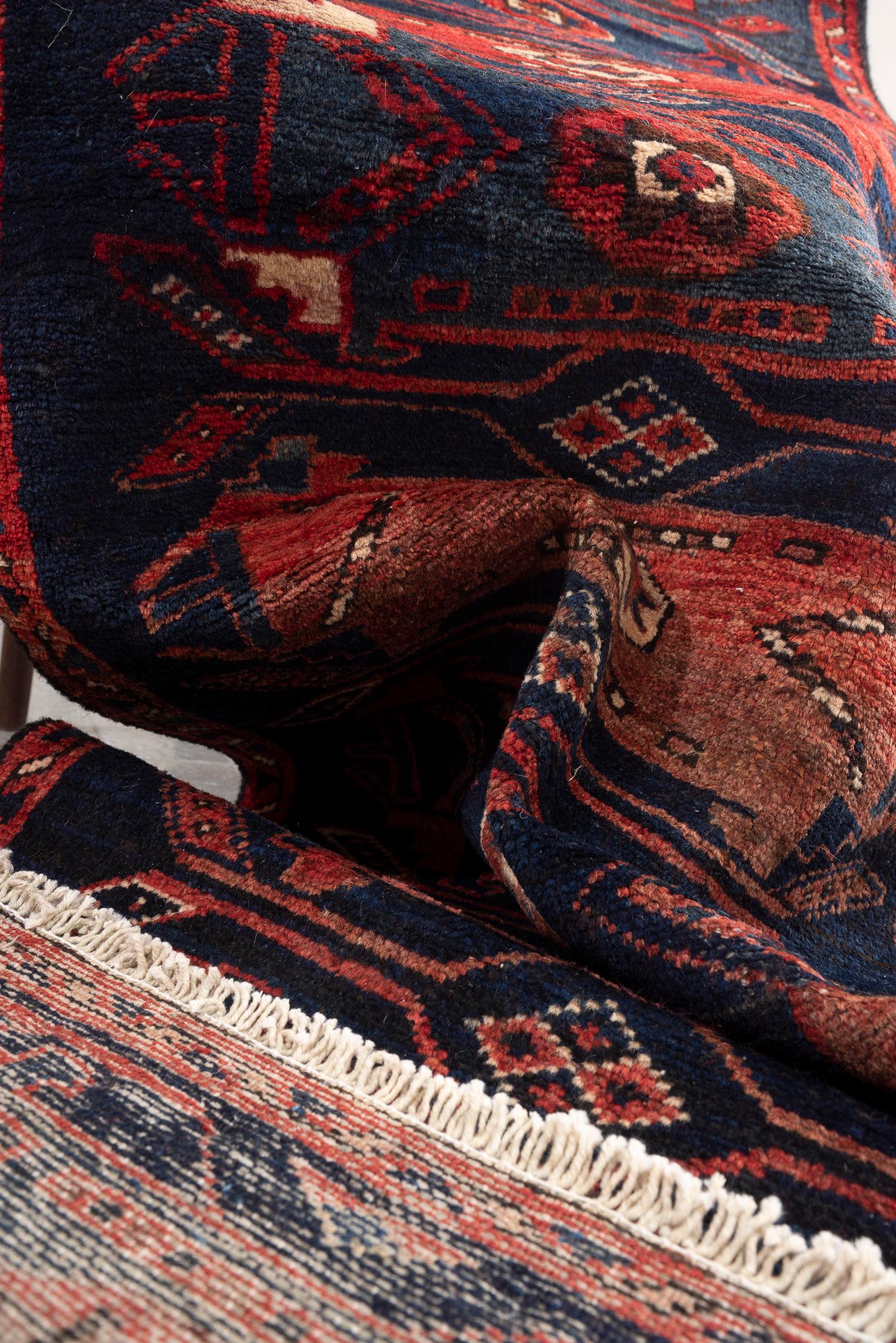 Vintage Miane Persian Runner Rug