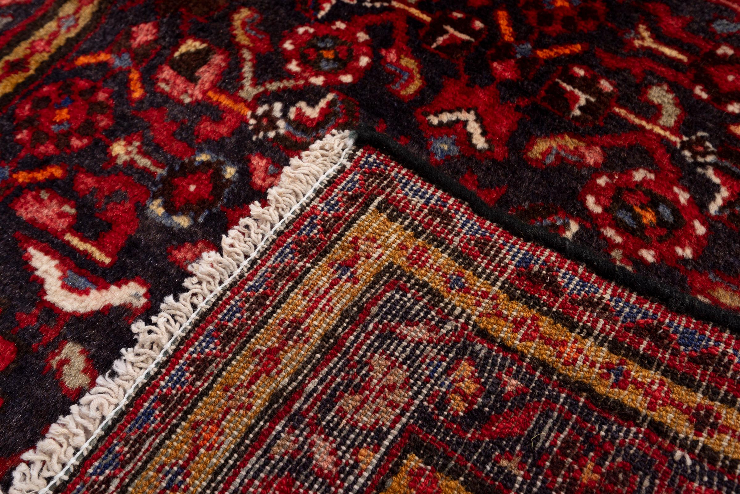 Vintage Malayer Mahi Persian Runner Rug