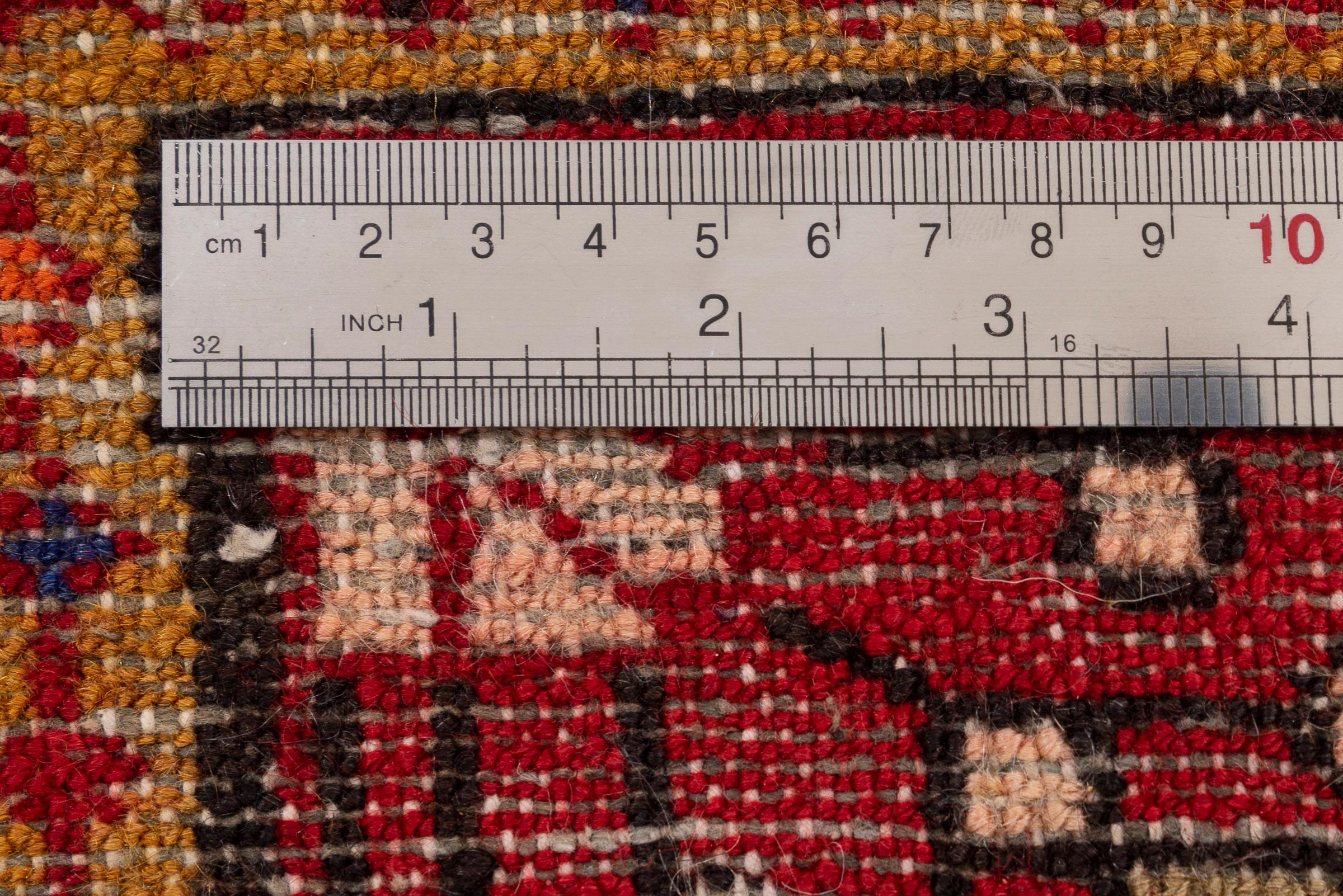 Vintage Malayer Mahi Persian Runner Rug