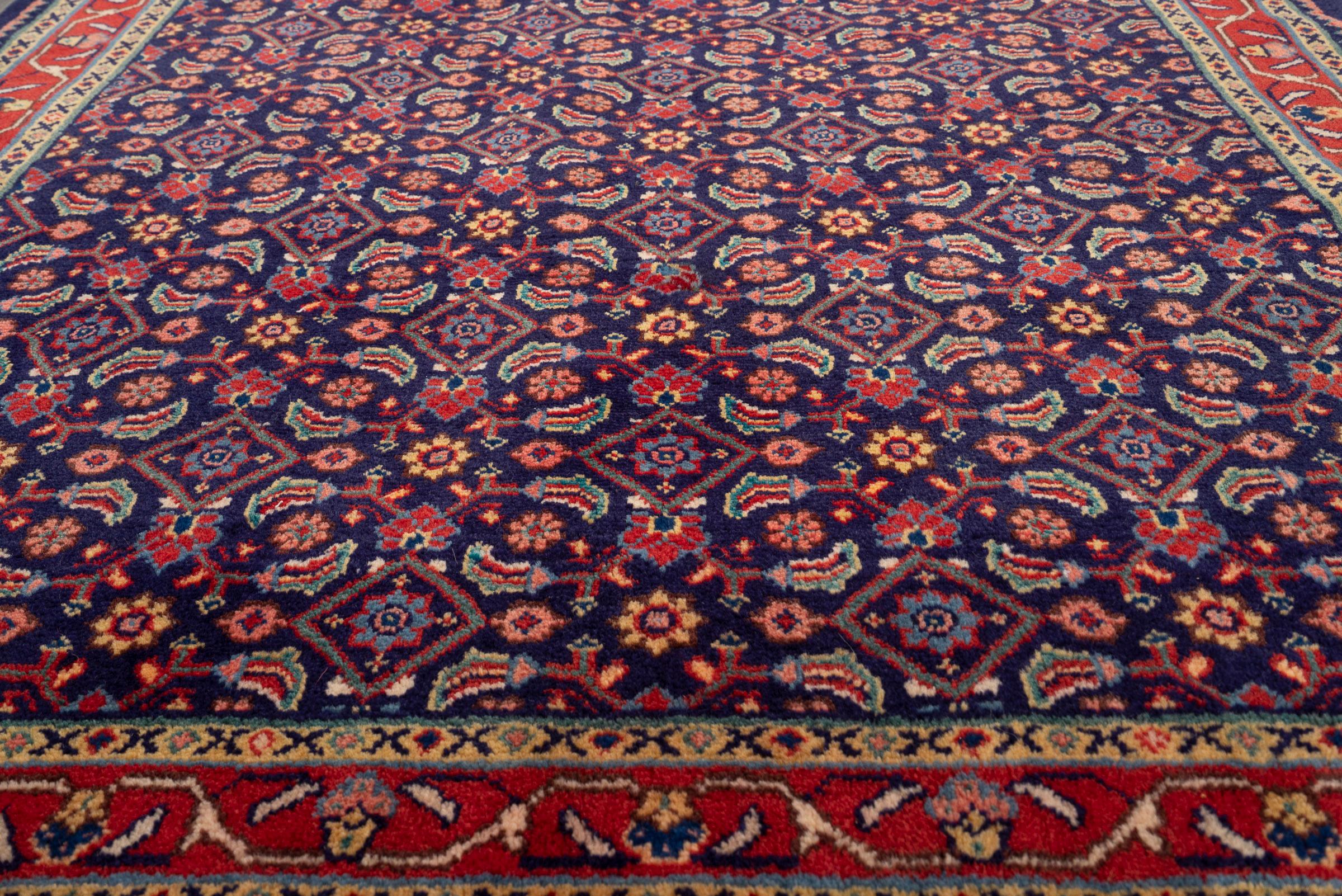 Fine Sarouk Mahi Persian Runner Rug