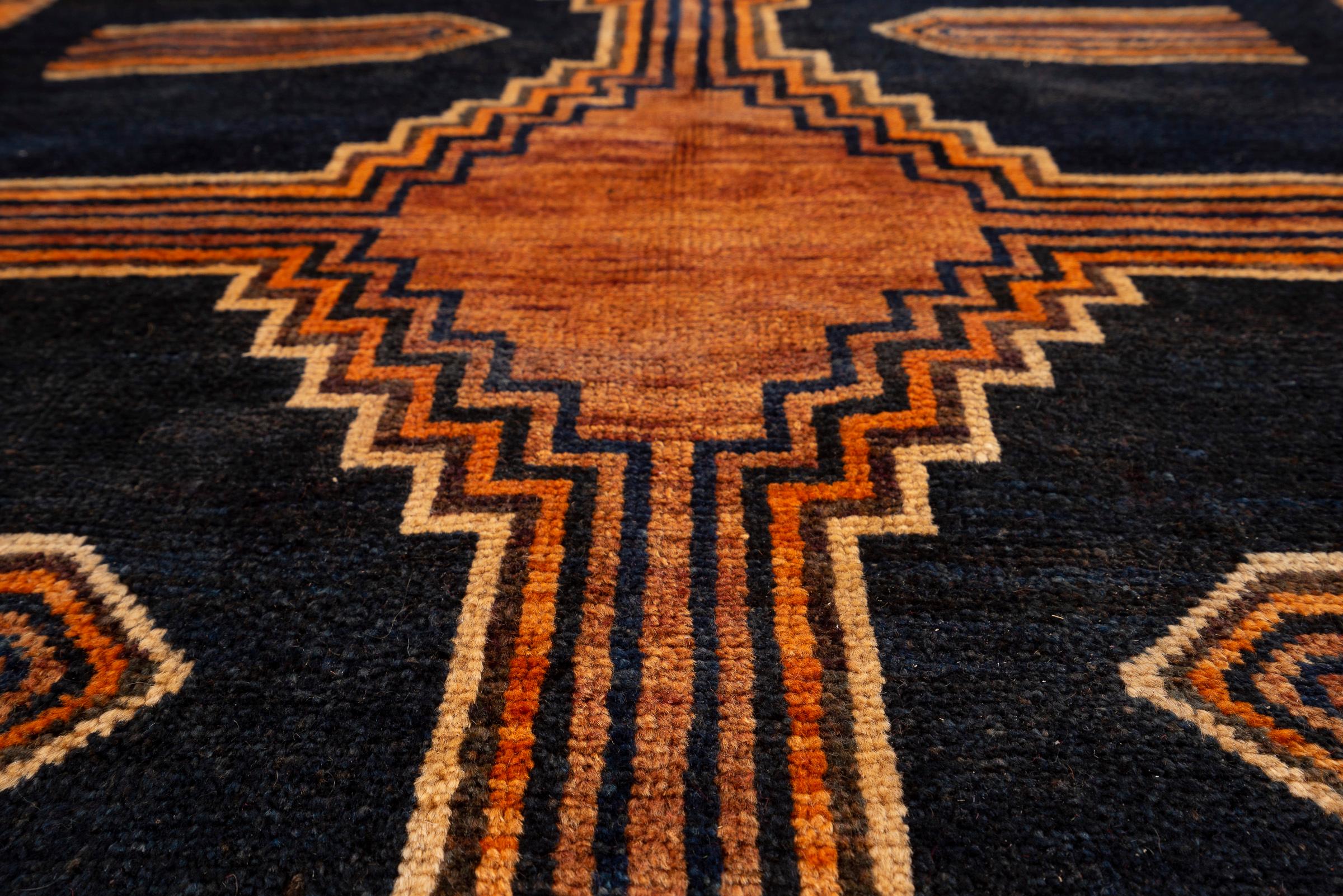 Antique Lori Nili Crosses Persian Gabbeh Rug