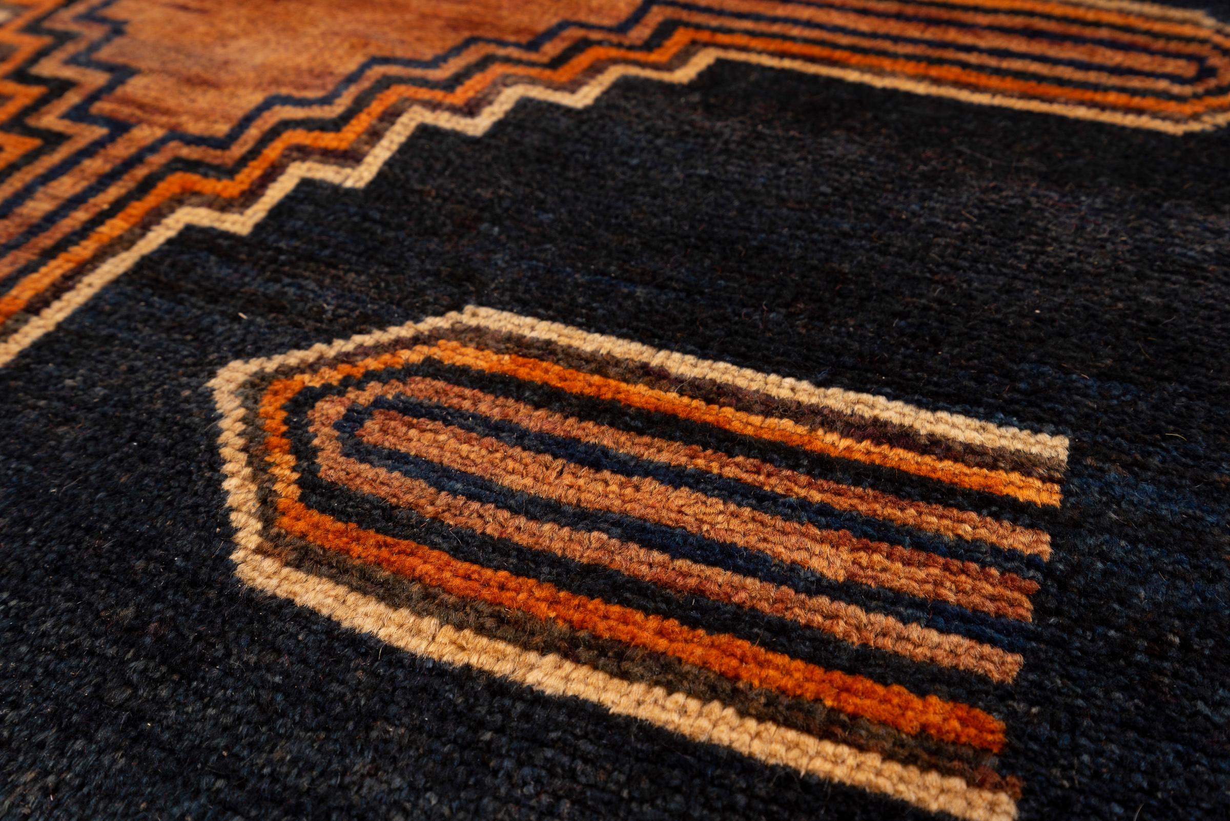Antique Lori Nili Crosses Persian Gabbeh Rug