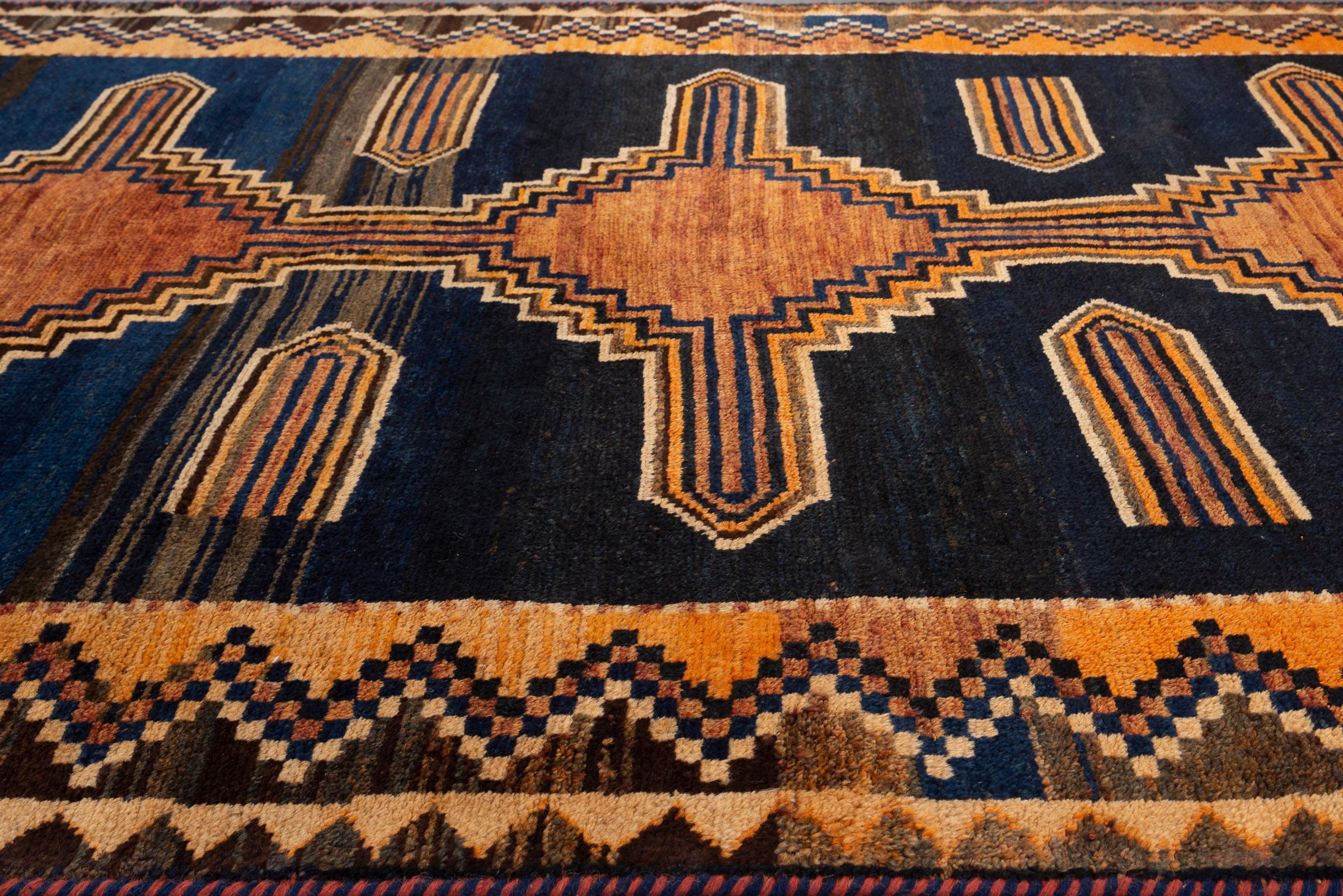 Antique Lori Nili Crosses Persian Gabbeh Rug