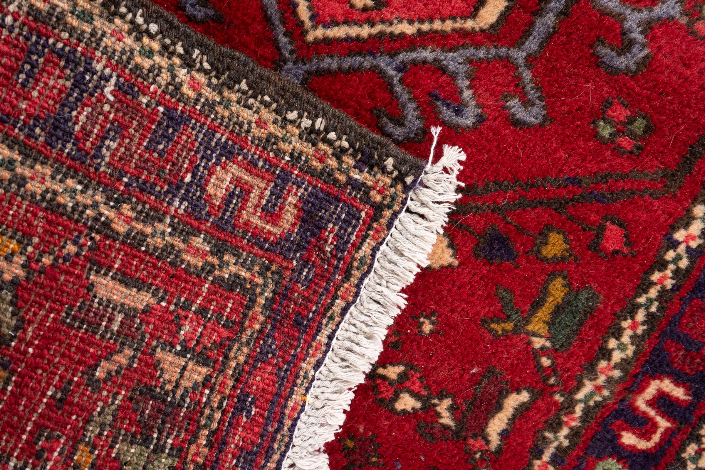 Antique Qaraja Persian Runner Rug