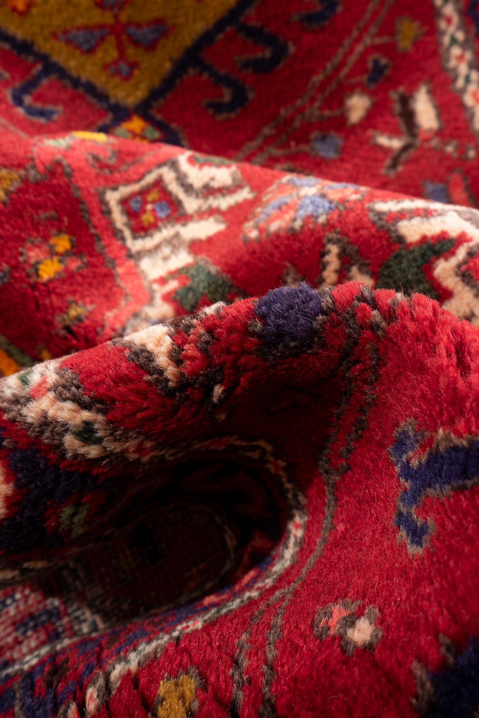 Antique Qaraja Persian Runner Rug