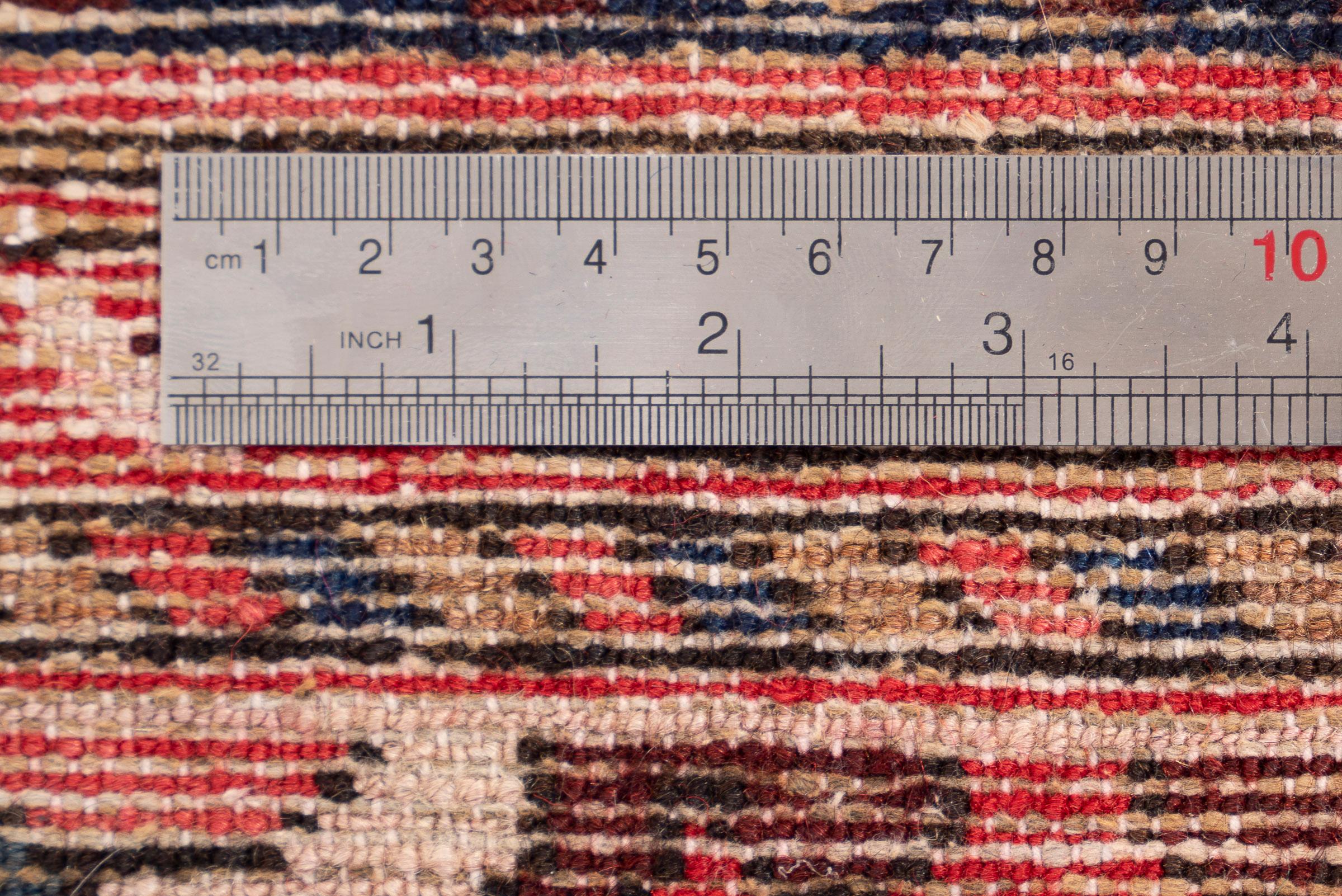 Malayer Fine Mahi Persian Runner Rug