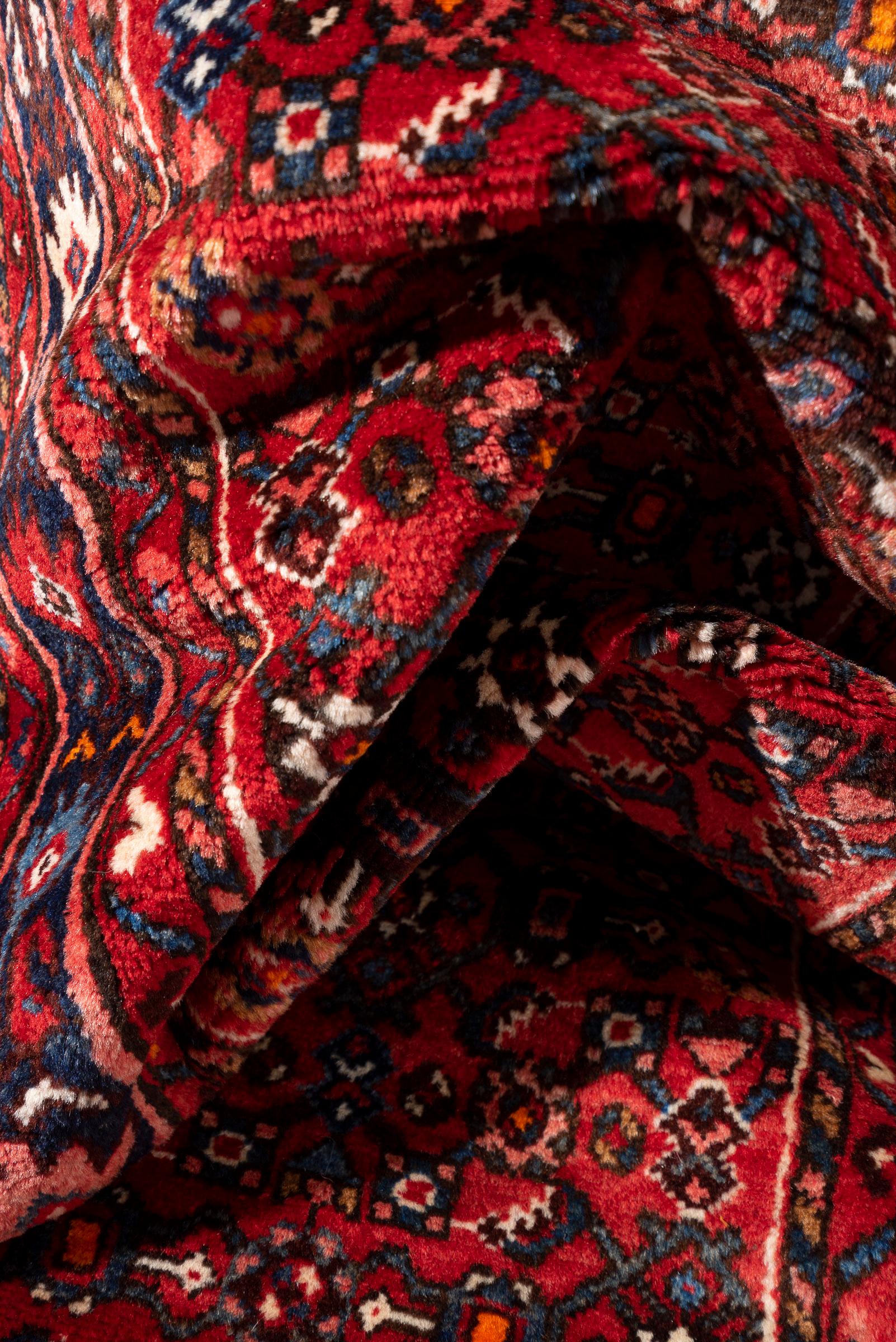 Malayer Fine Mahi Persian Runner Rug