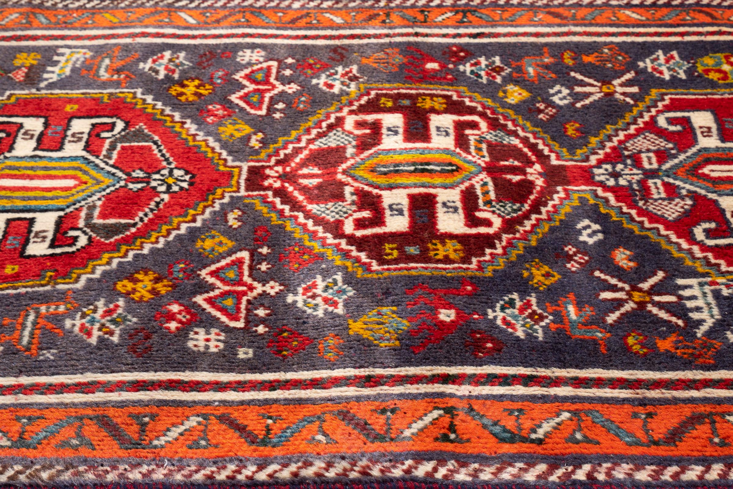 Tripple Toranj Qashqai Persian Rug