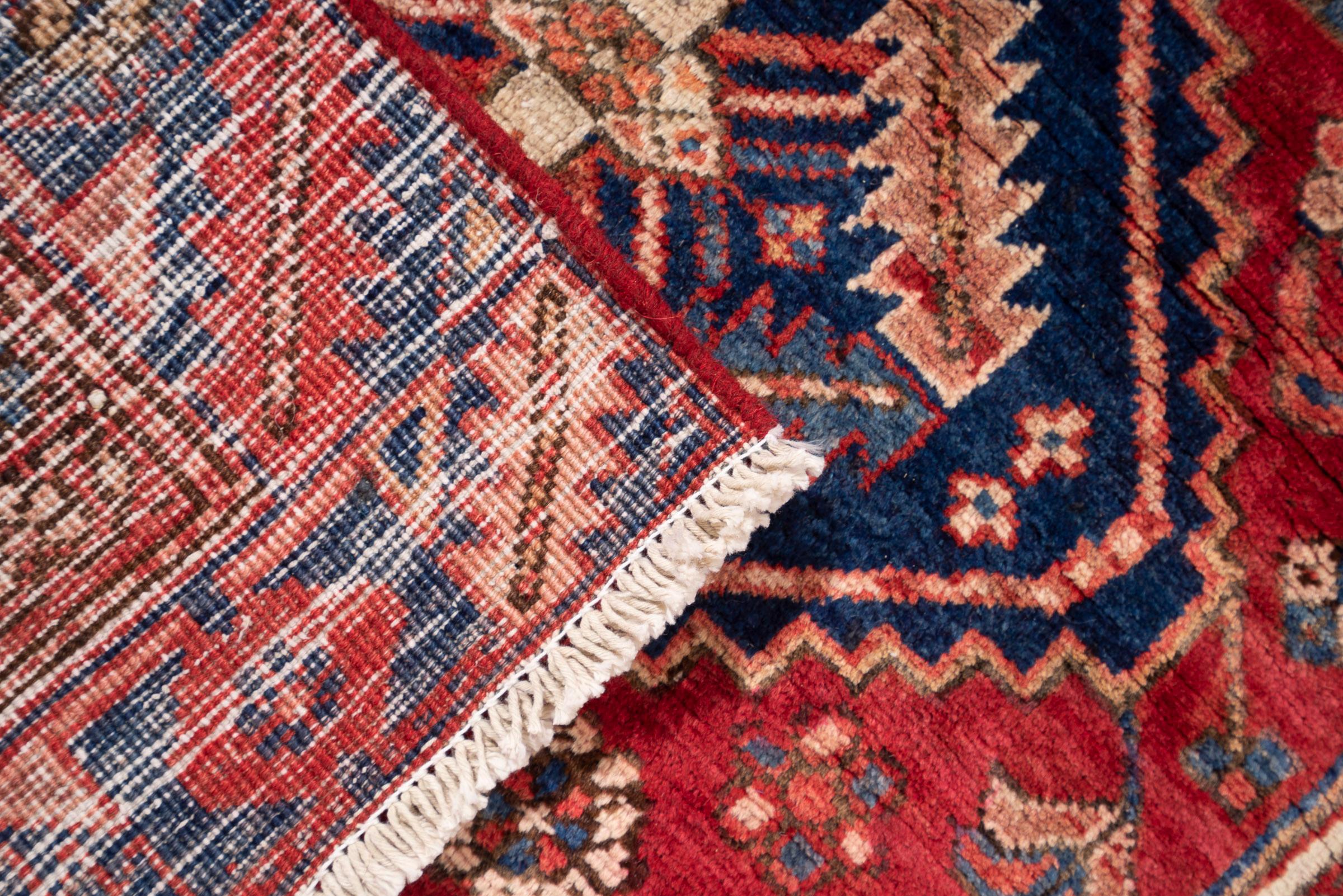 Heriz Triple Toranj Persian Runner Rug