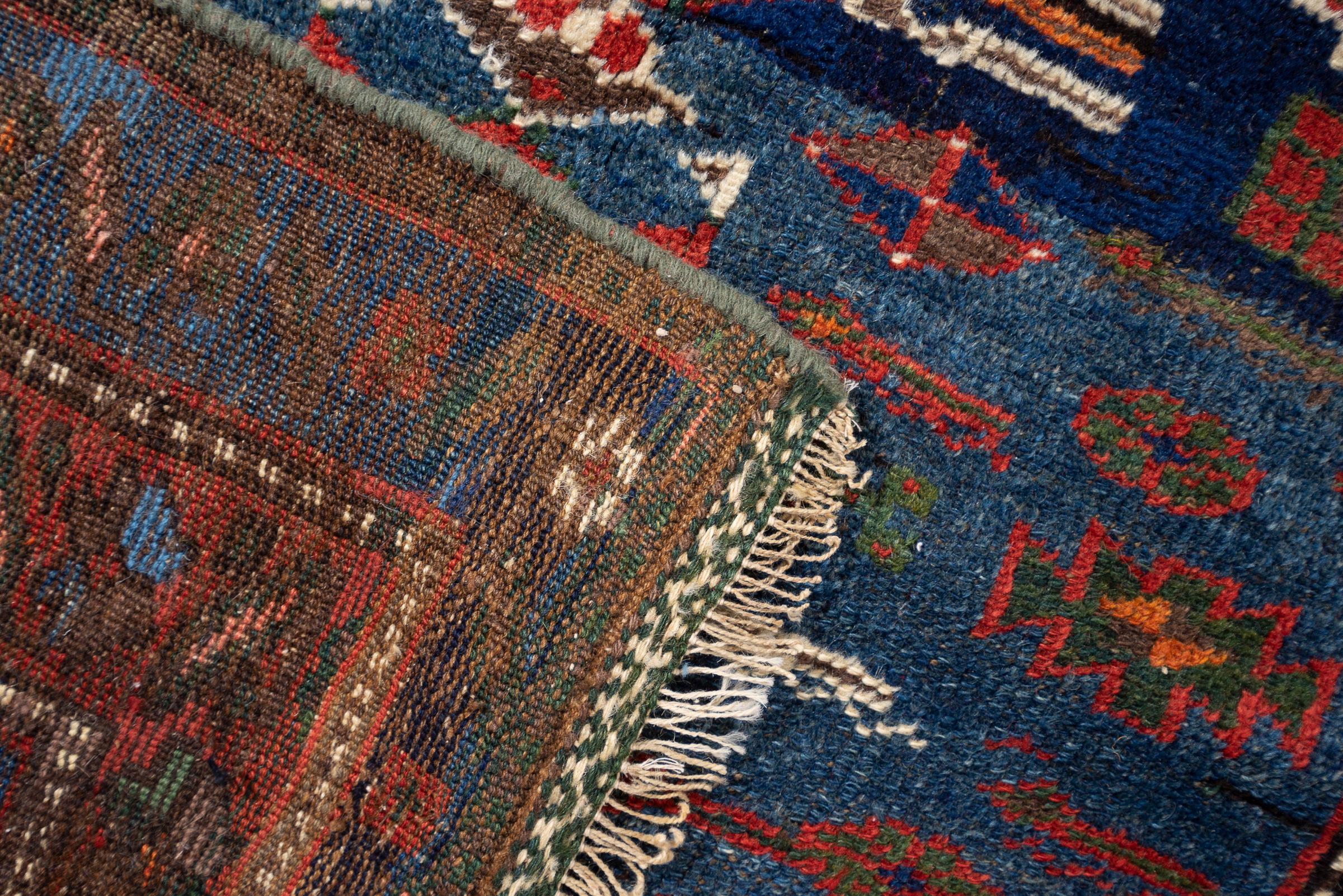 Antique Nili Qalat Sanjabi Persian Rug