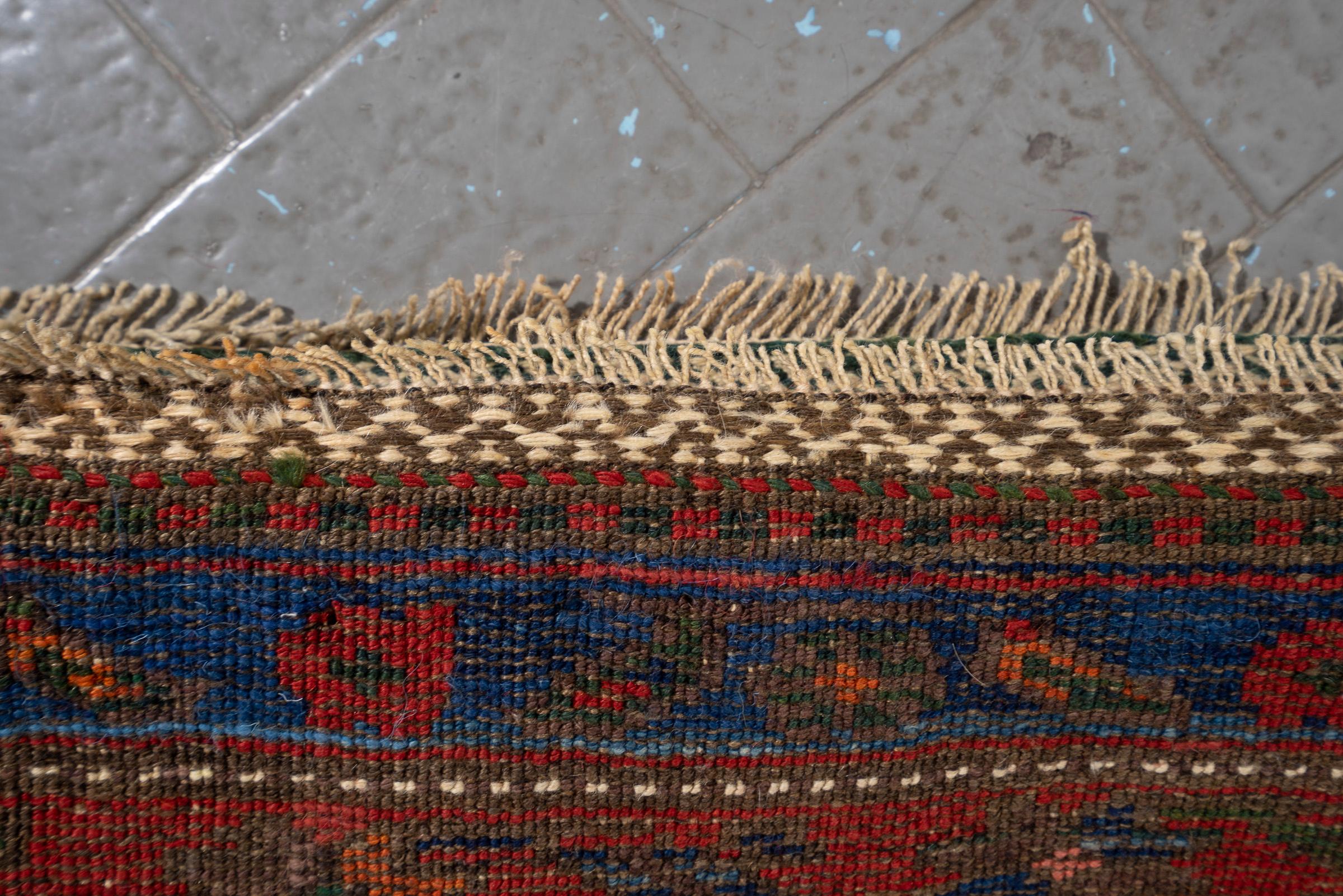 Antique Nili Qalat Sanjabi Persian Rug