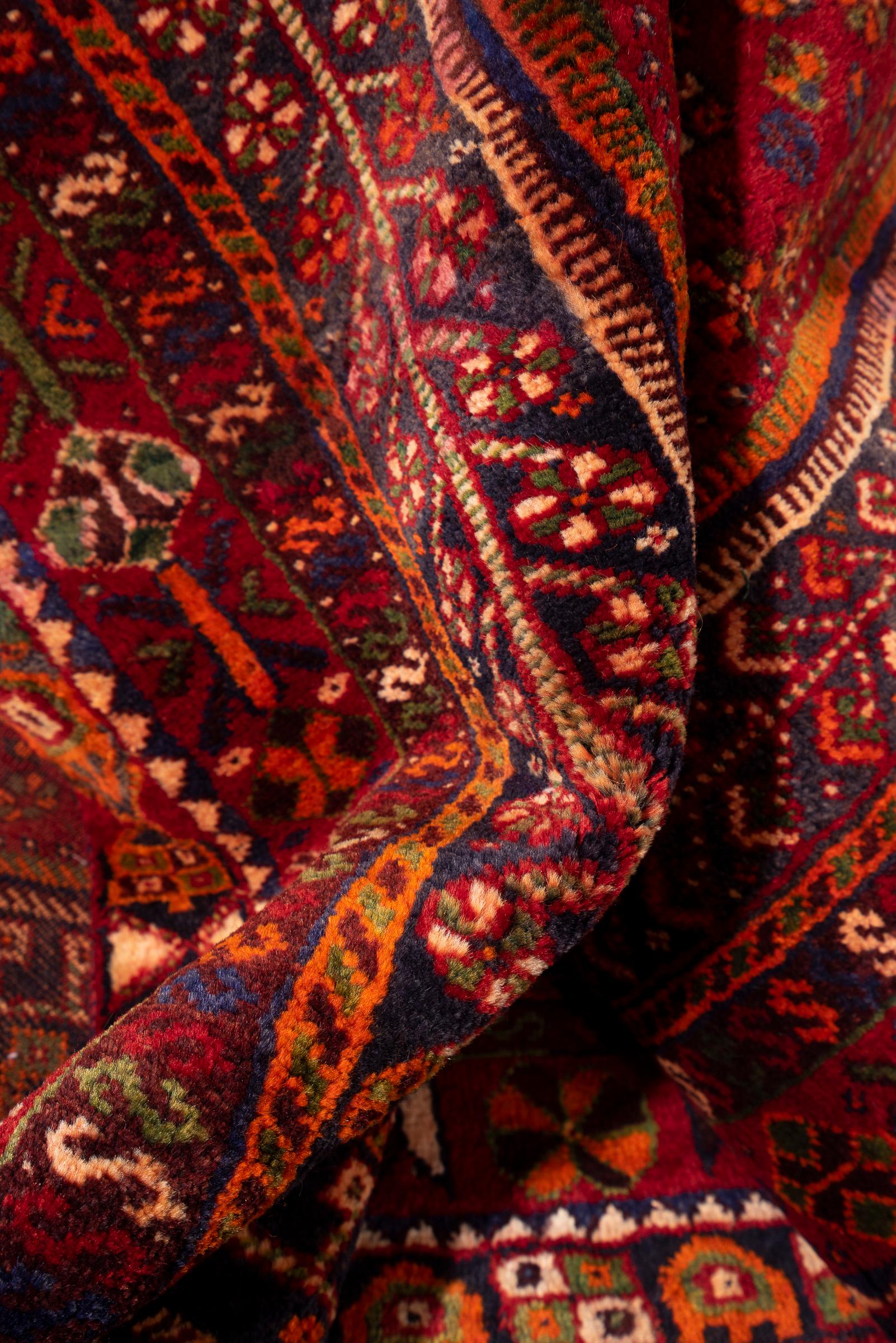 Antique Qashqai Persian Rug