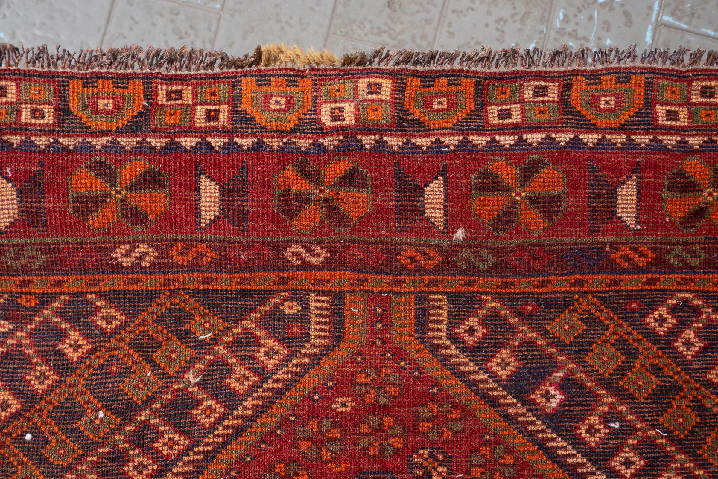 Antique Qashqai Persian Rug