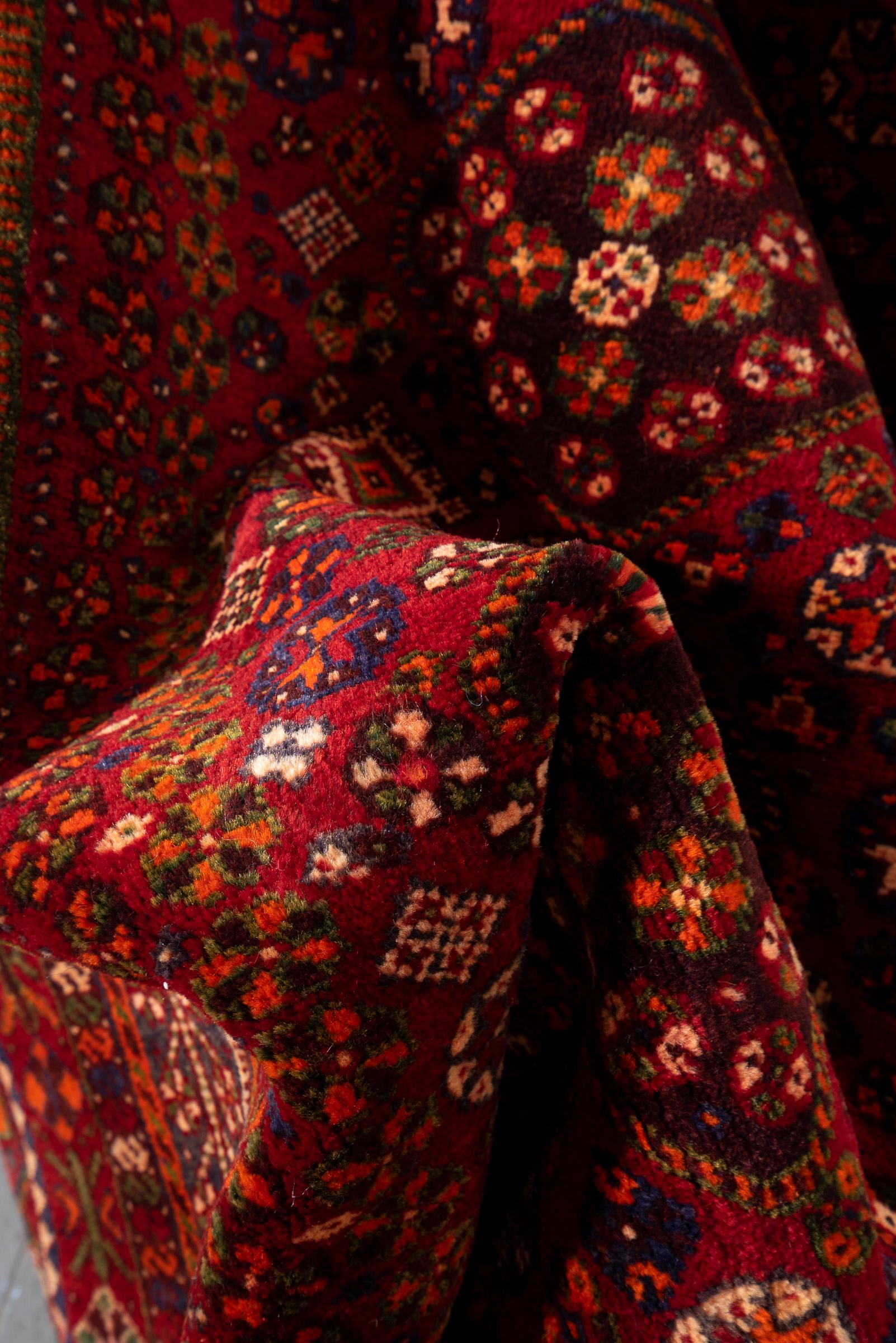 Antique Qashqai Persian Rug