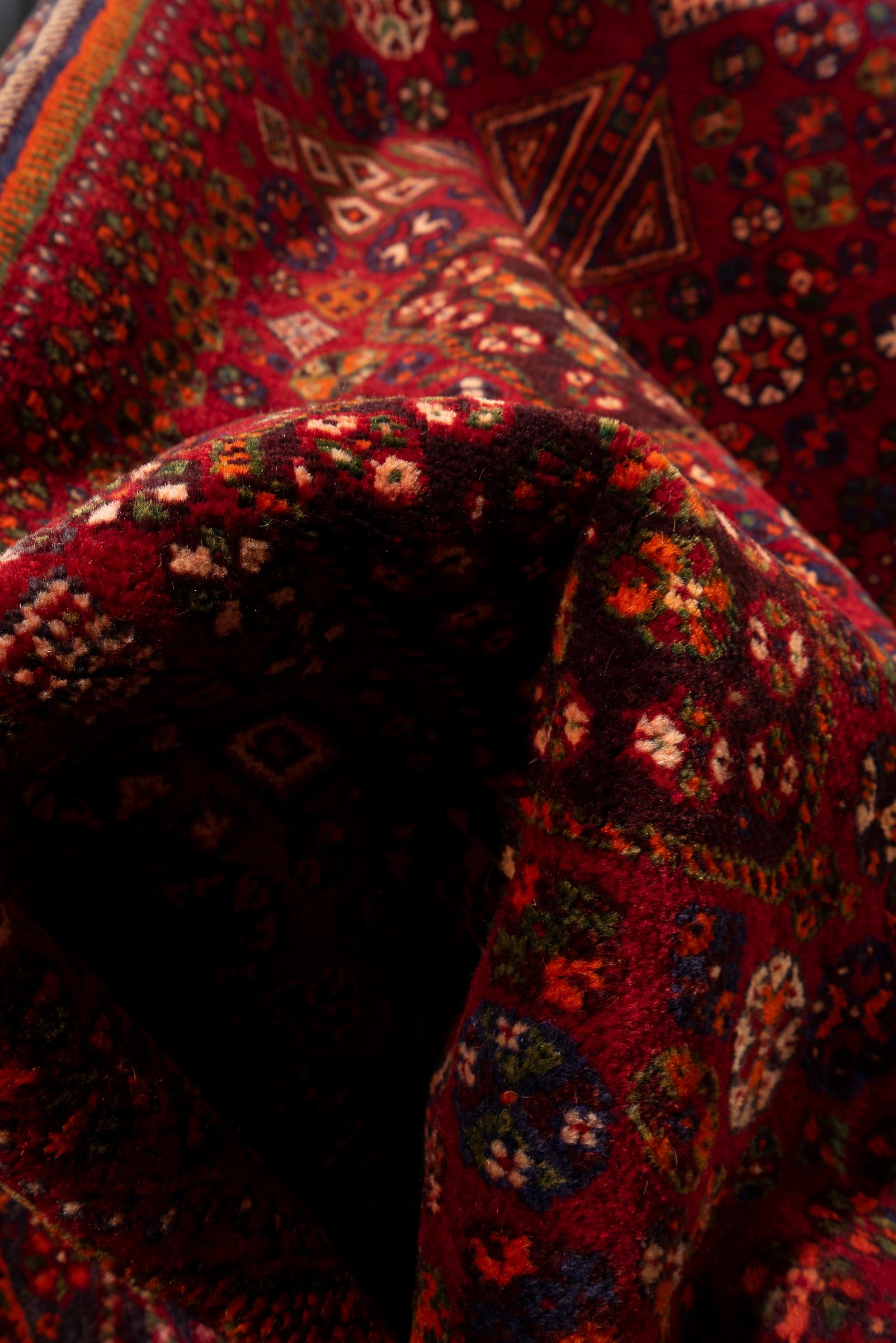 Antique Qashqai Persian Rug