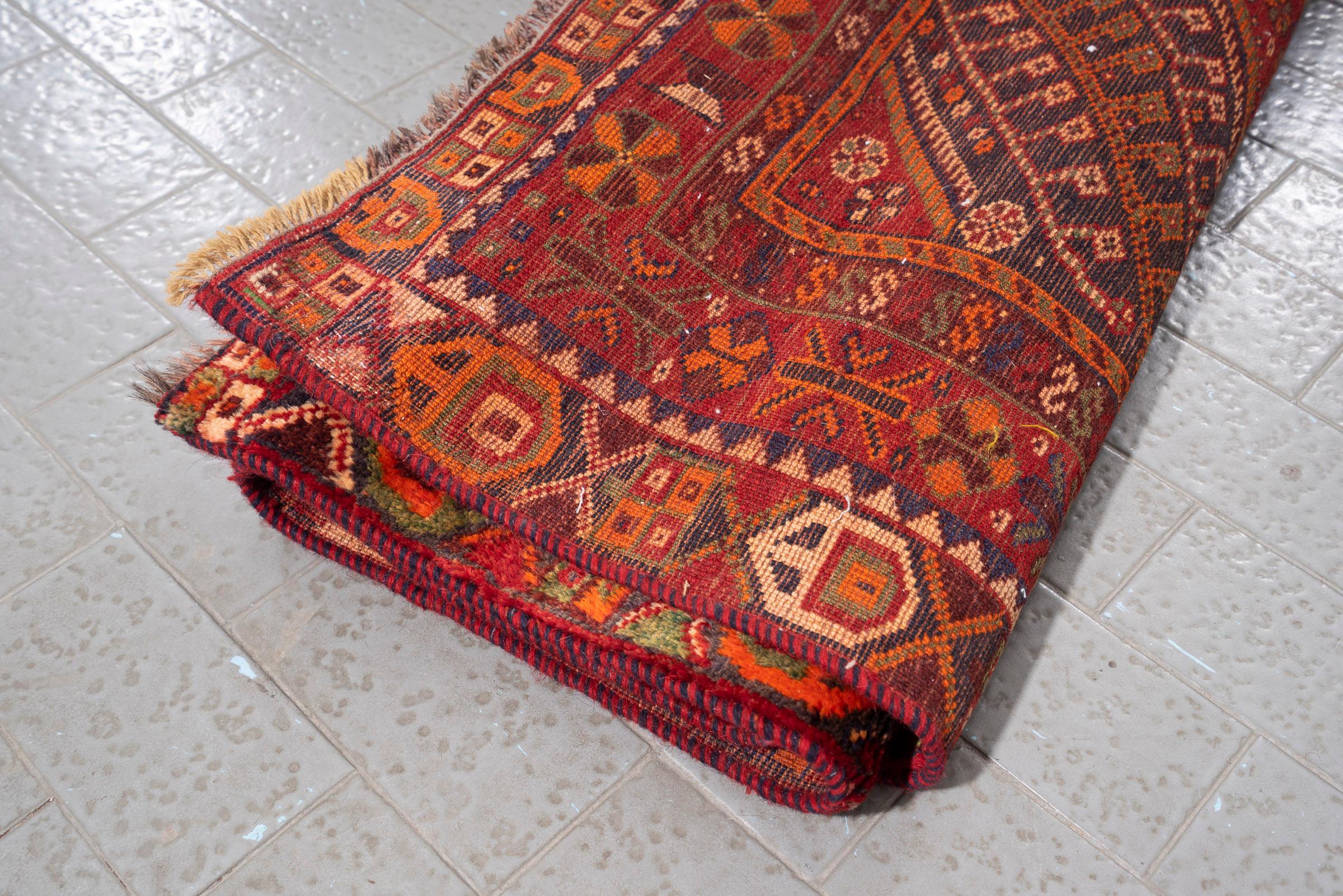 Antique Qashqai Persian Rug