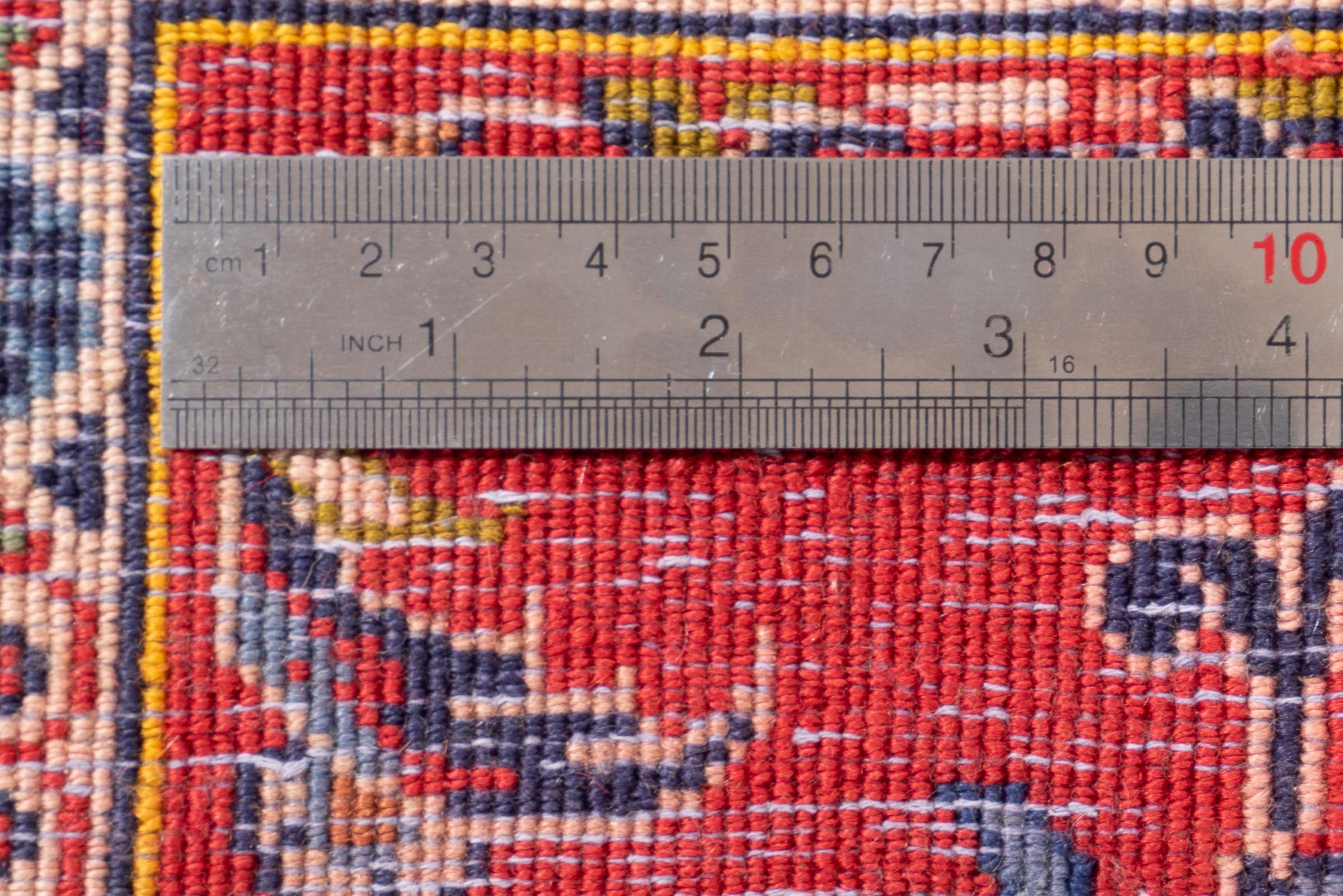 Kashan Afshan Persian Runner Rug