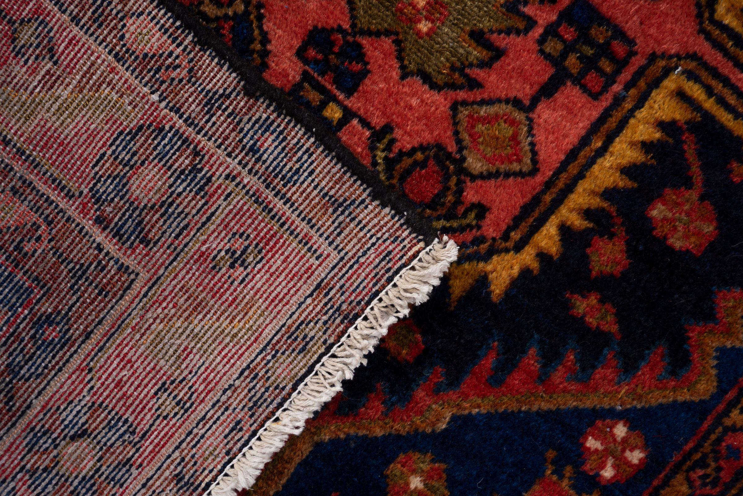 Antique Khamse Lachak Toranj Nili Persian Rug