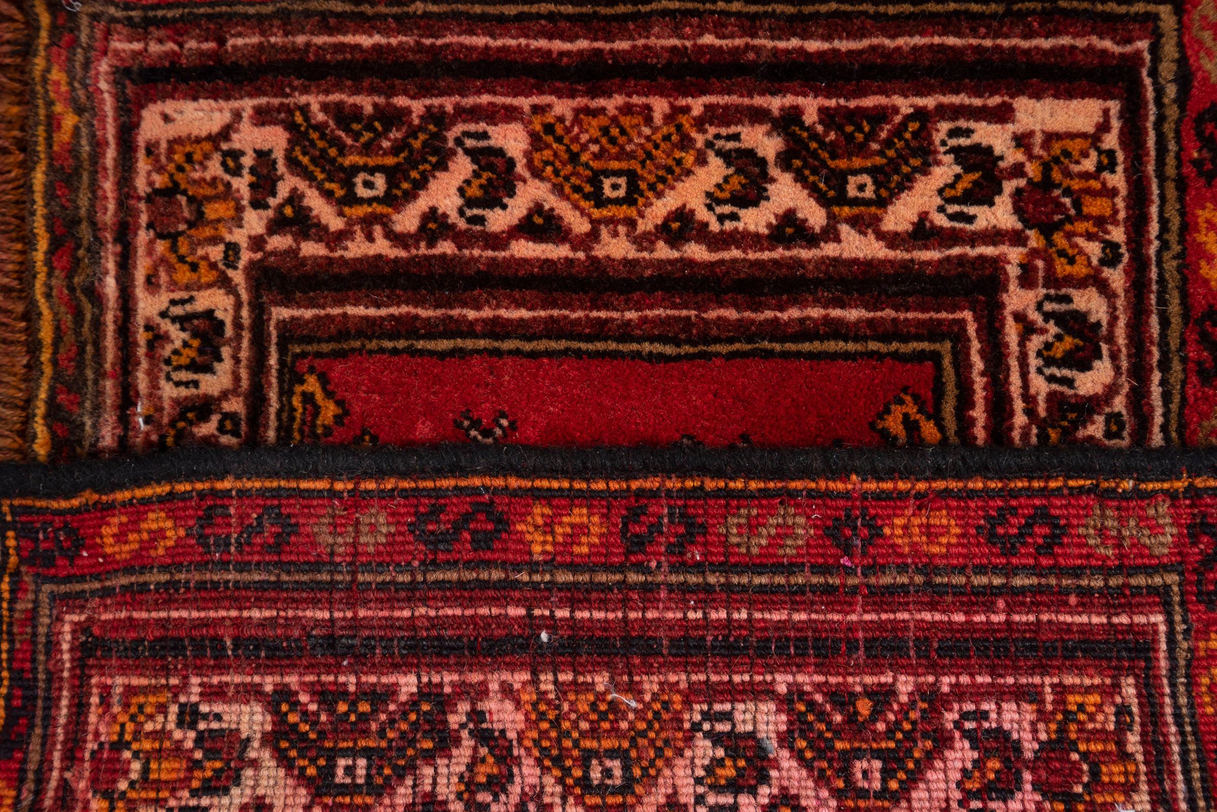 Vintage Bijar Persian Poshti Rug 1