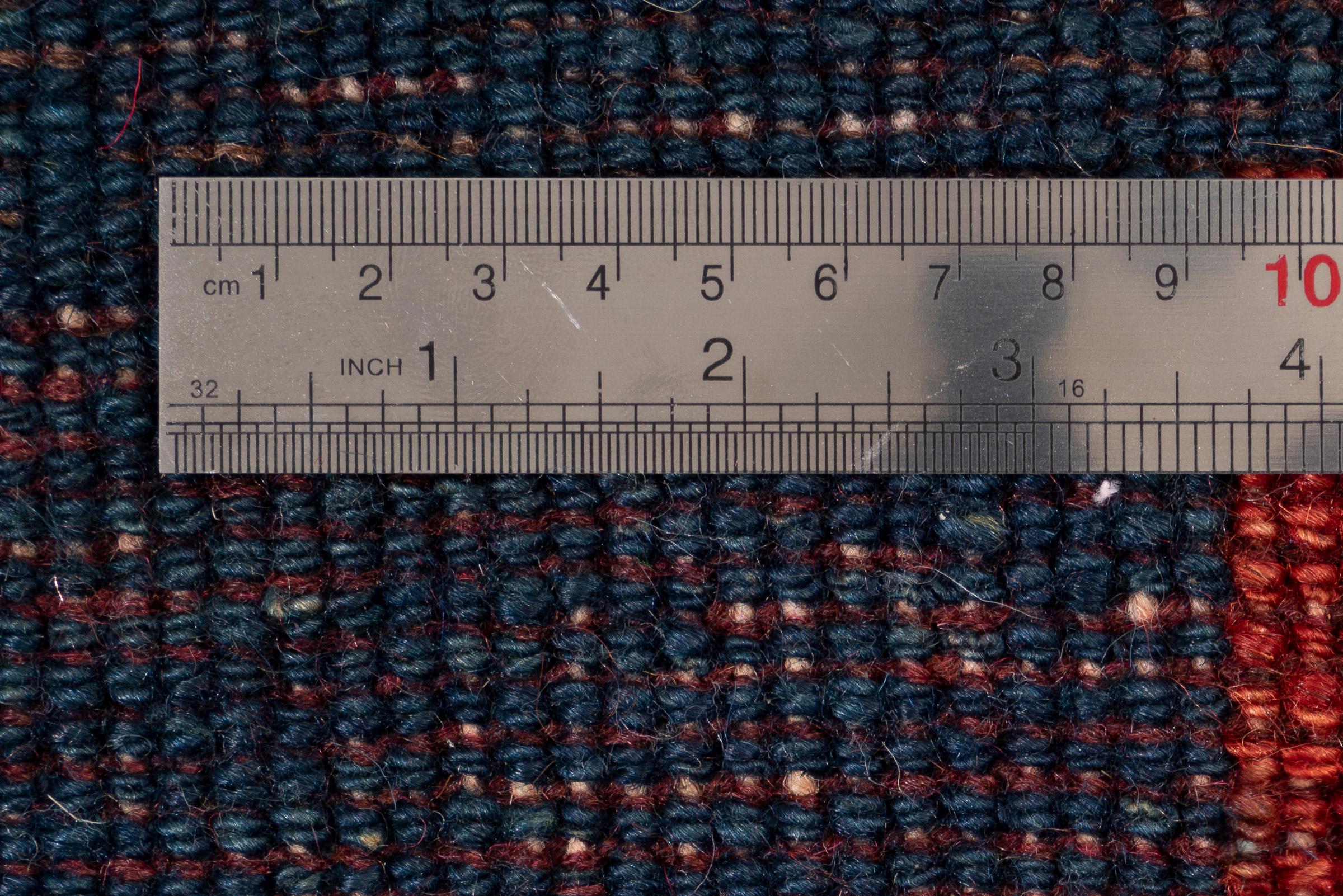 Contemporary Qashqai Ronasi Persian Gabbeh Rug
