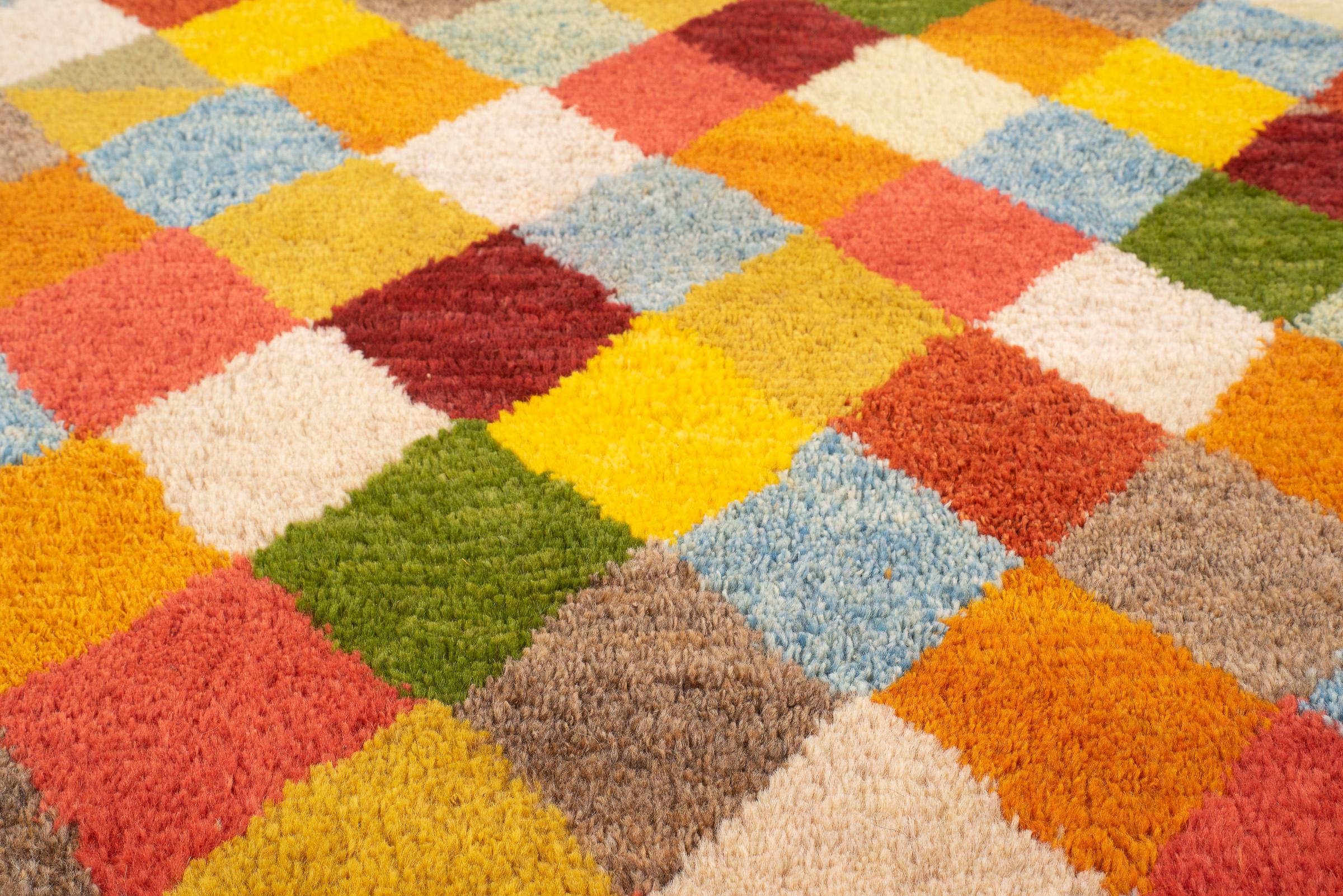 New Weave Shooli Diamond Persian Gabbeh Rug