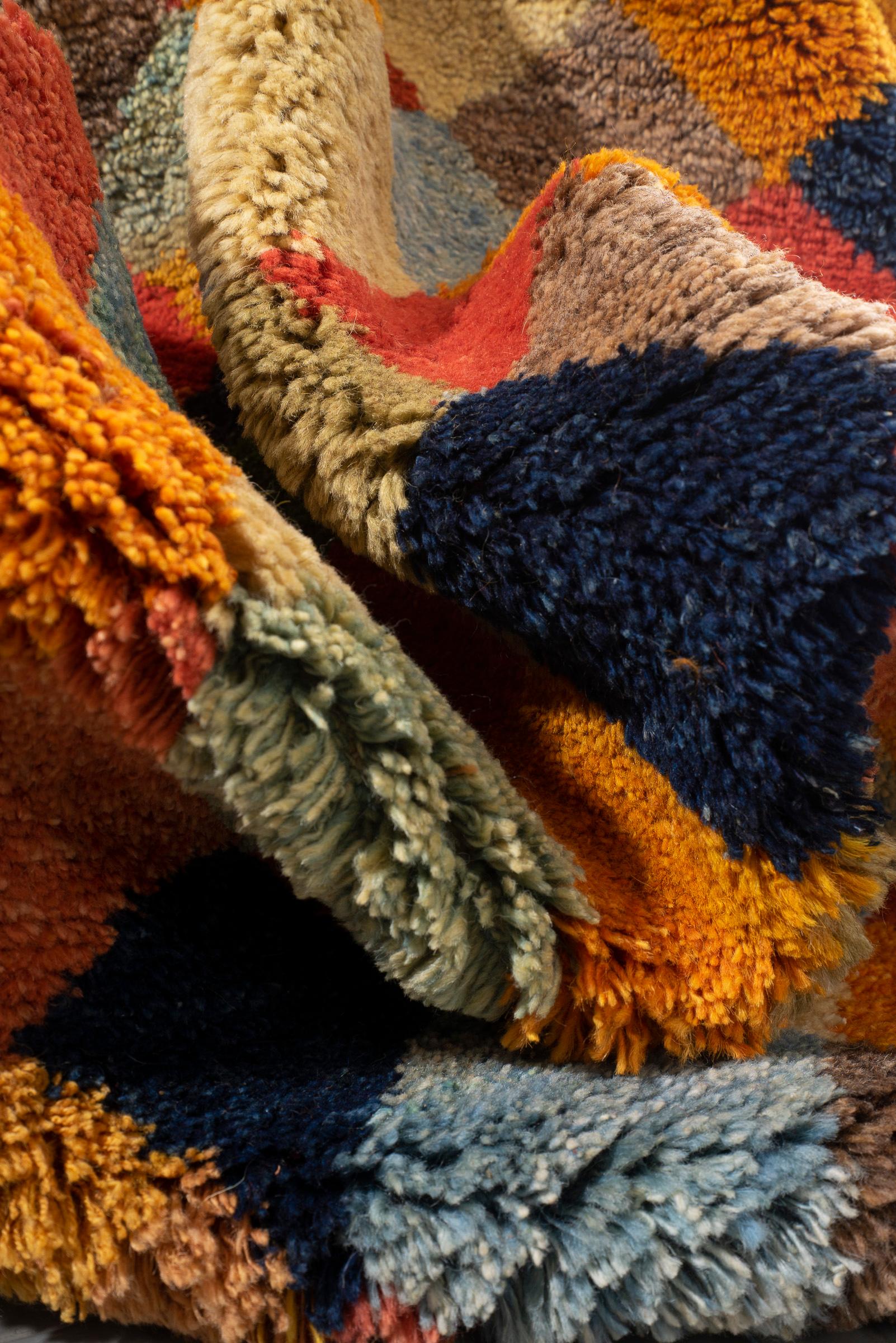 New Weave Shooli Diamond Persian Gabbeh Rug