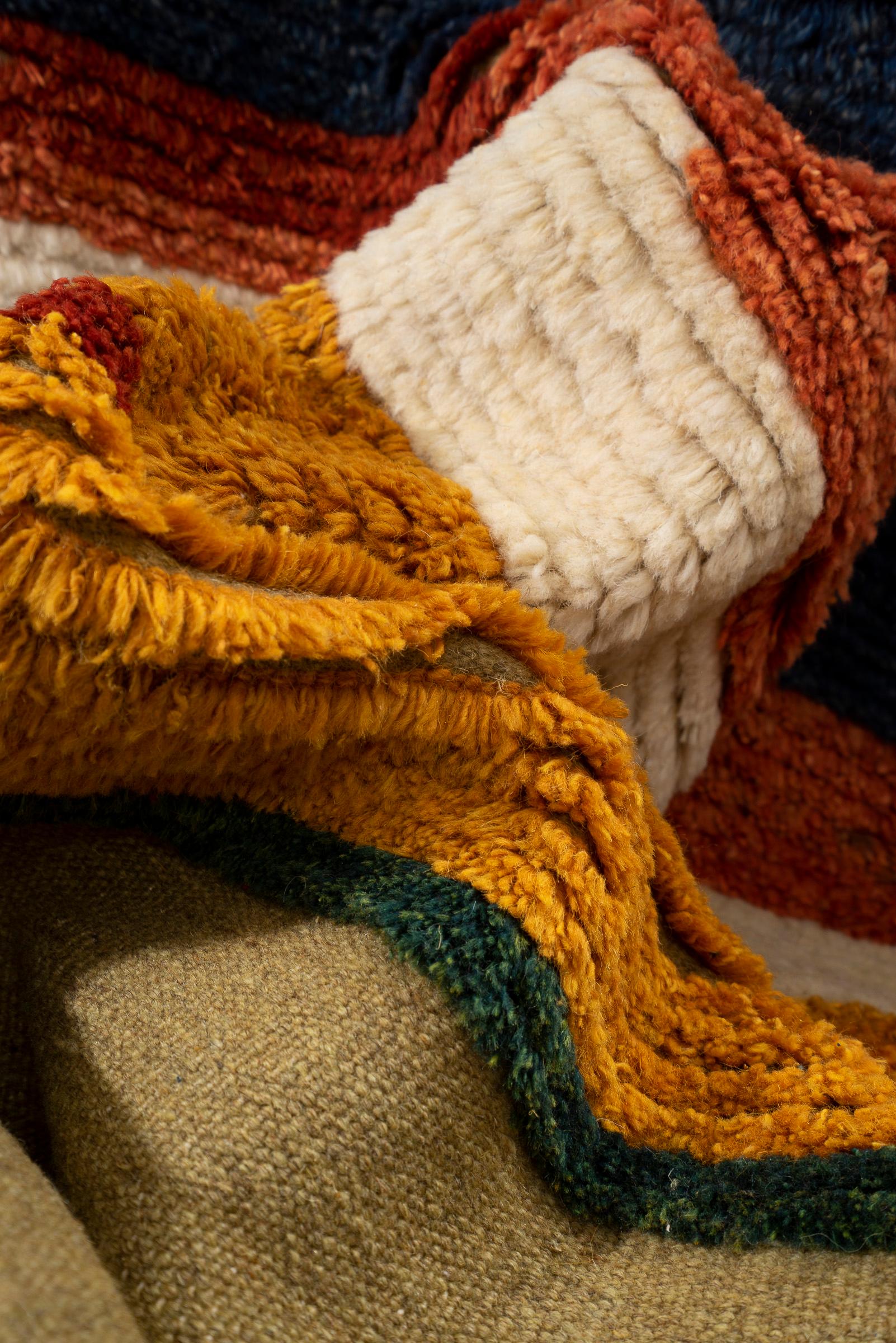 New Weave Shooli Persian Gabbeh Rug
