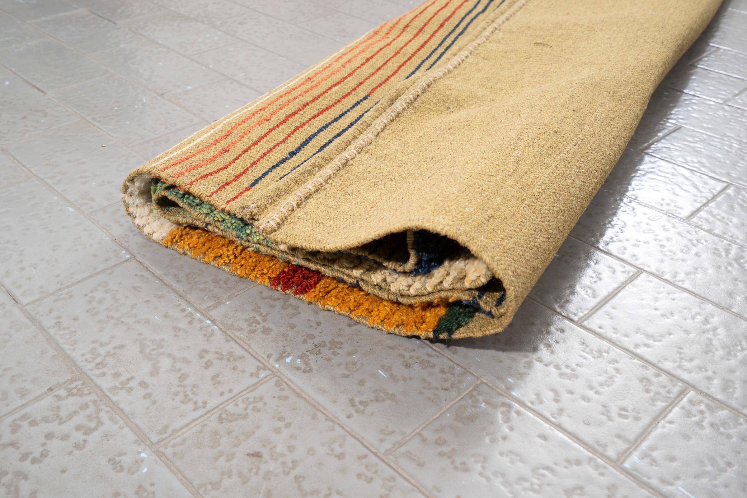 New Weave Shooli Persian Gabbeh Rug