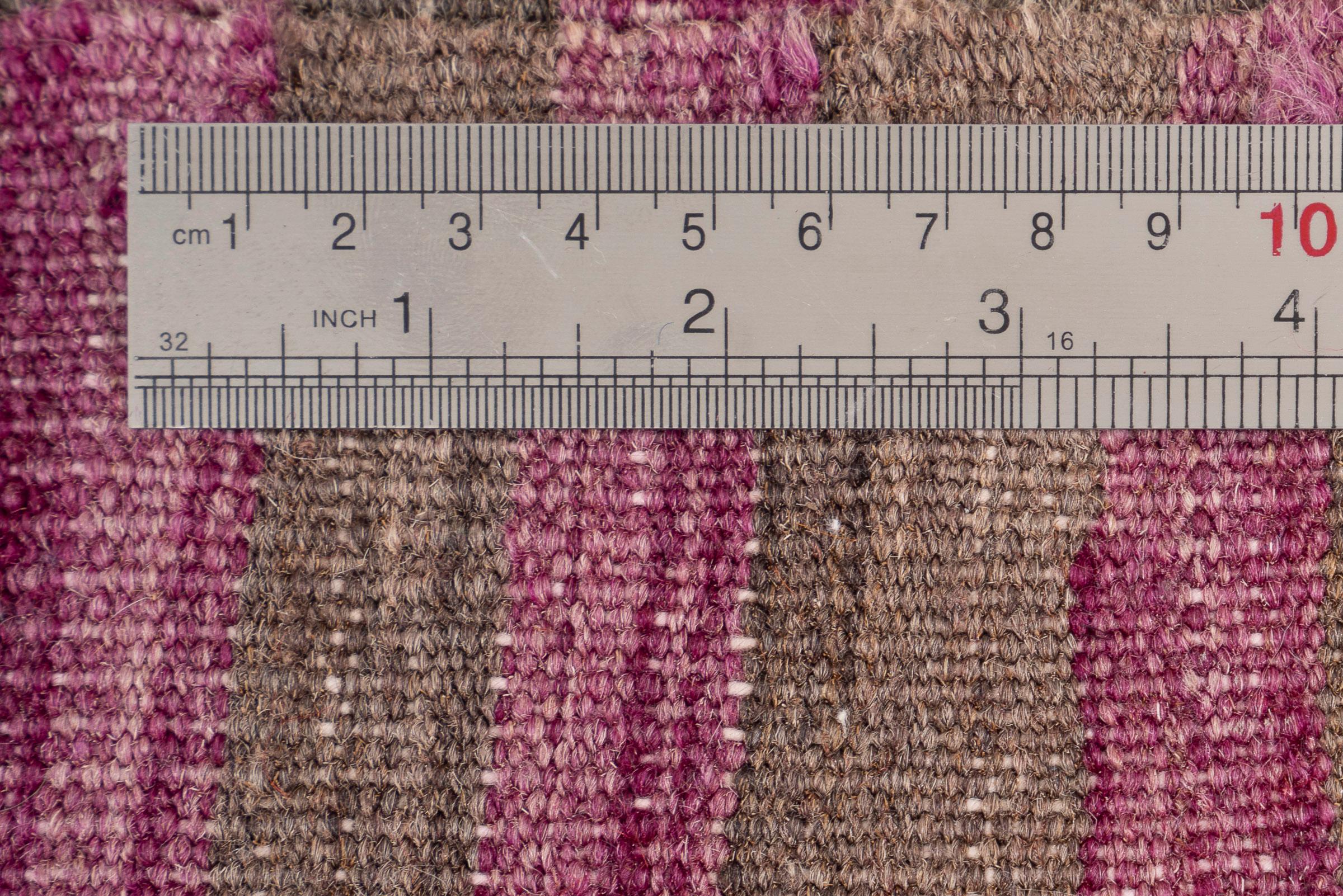 Vintage Azari Stripe Persian Mafrash Kilim