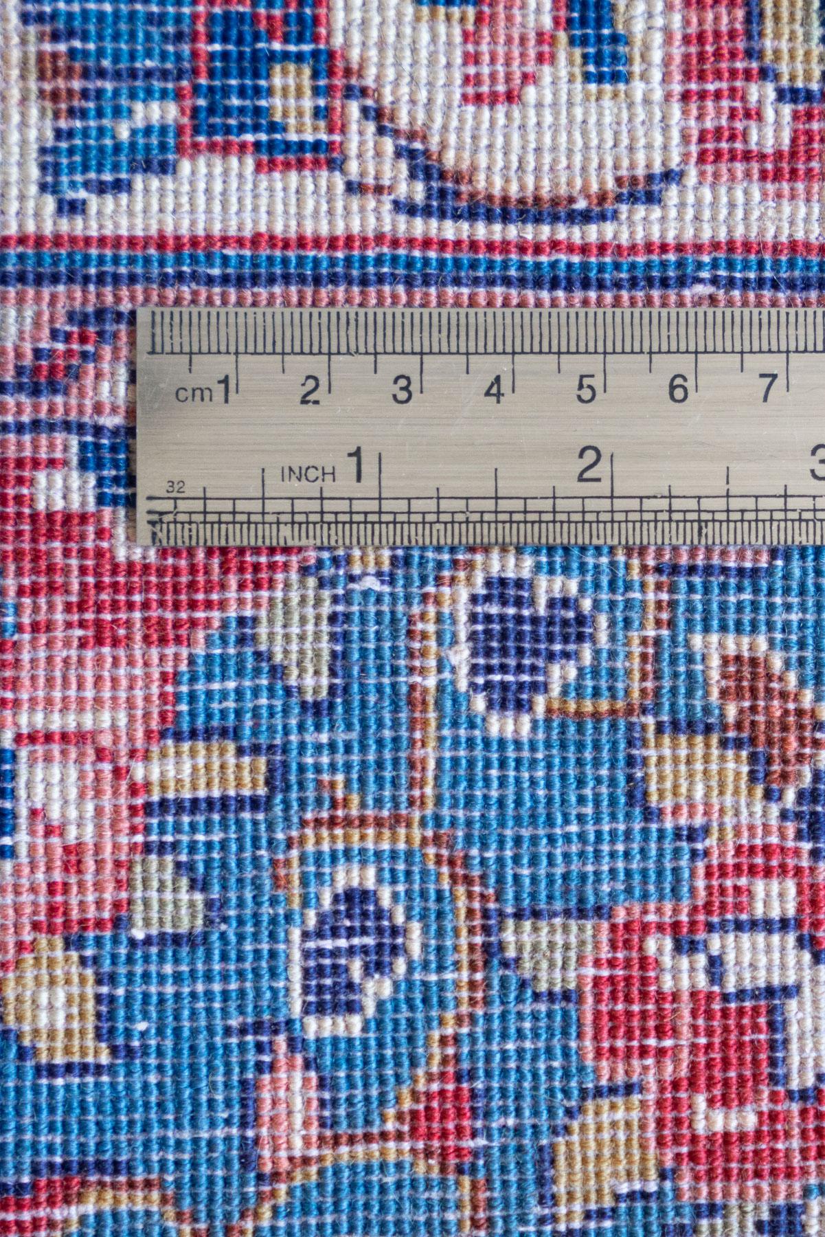 Semi Antique Kerman Fine Book Cover Carpet