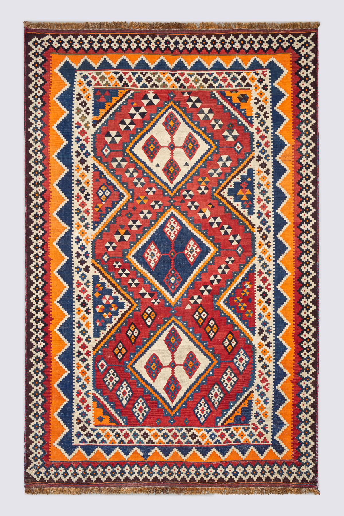 Colourful Qashqai Kilim