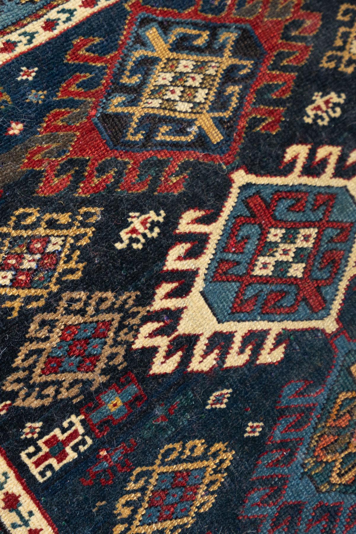 RCA471 Antique Quba Ghuba Carpet 7