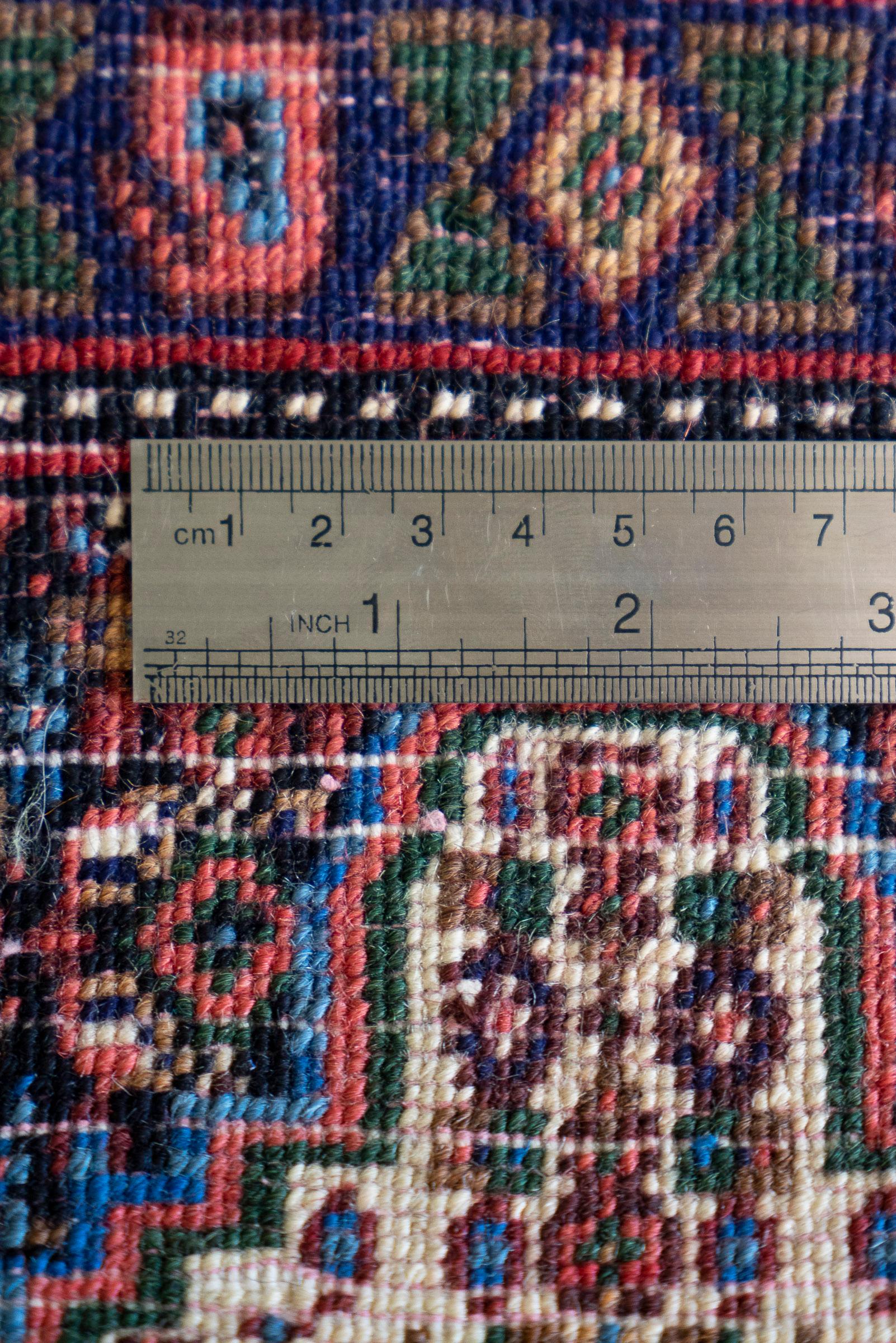 Sanneh Mahi Persian Poshti Rug