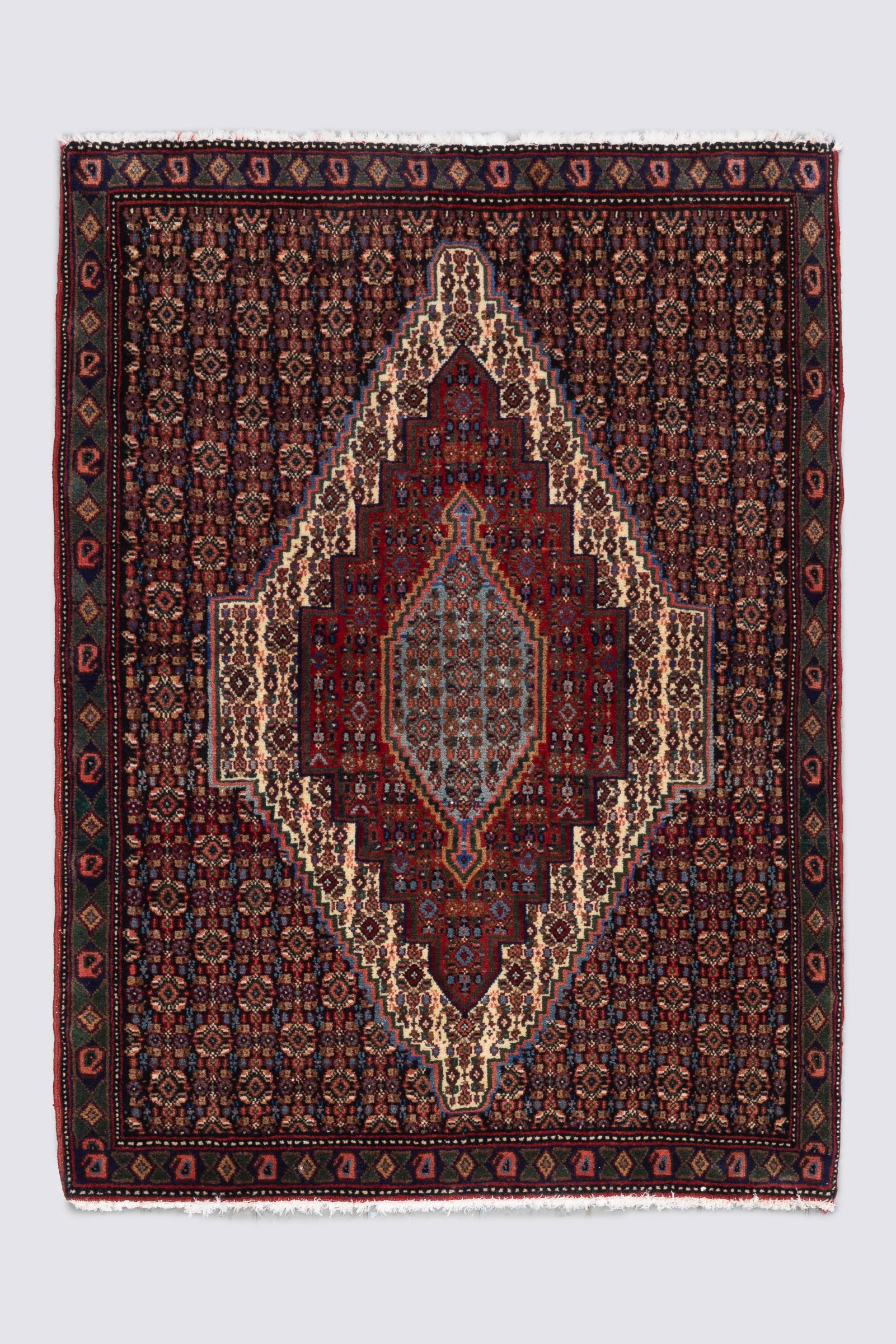 Sanneh Mahi Persian Poshti Rug