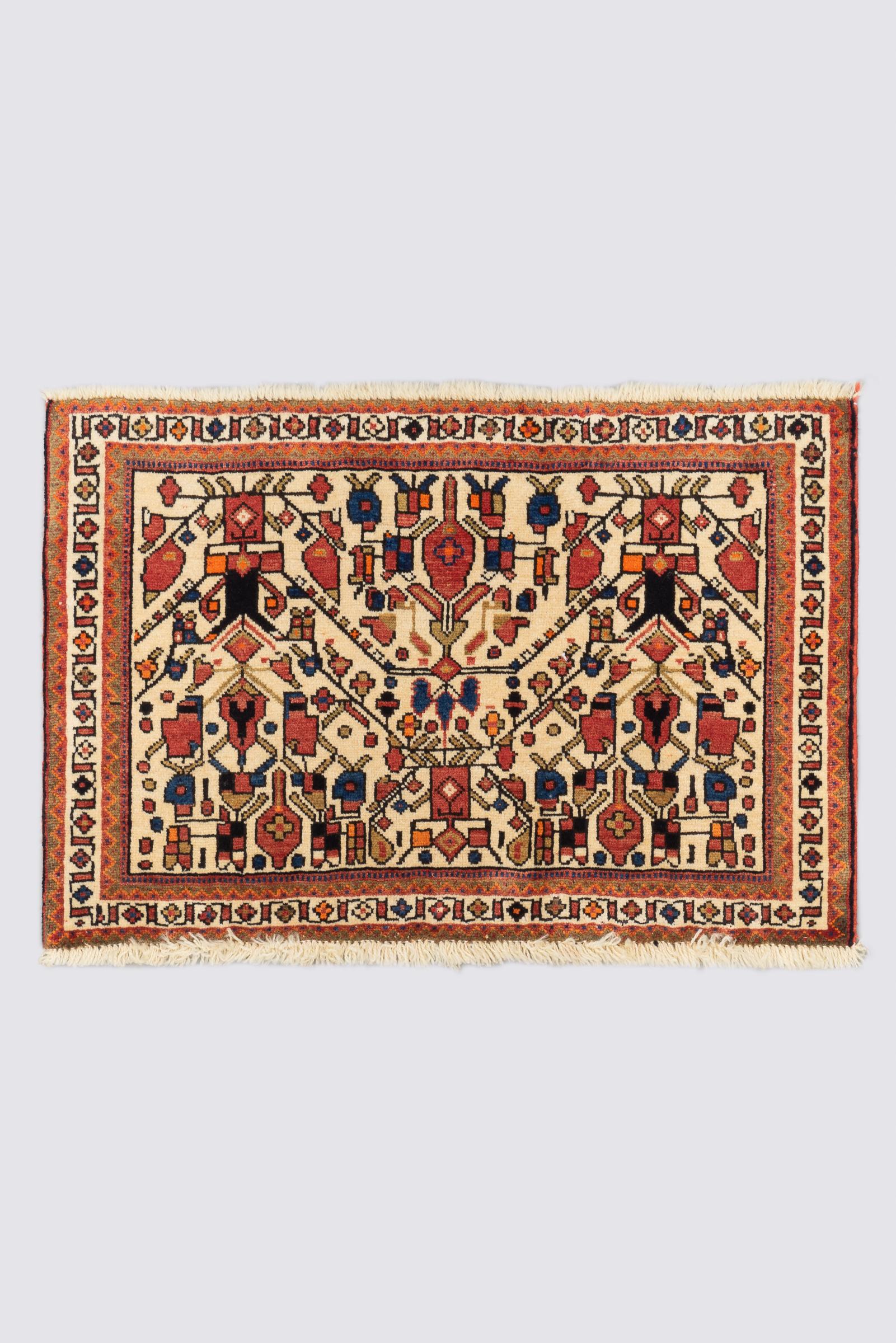 Afshar Vases Persian Rug